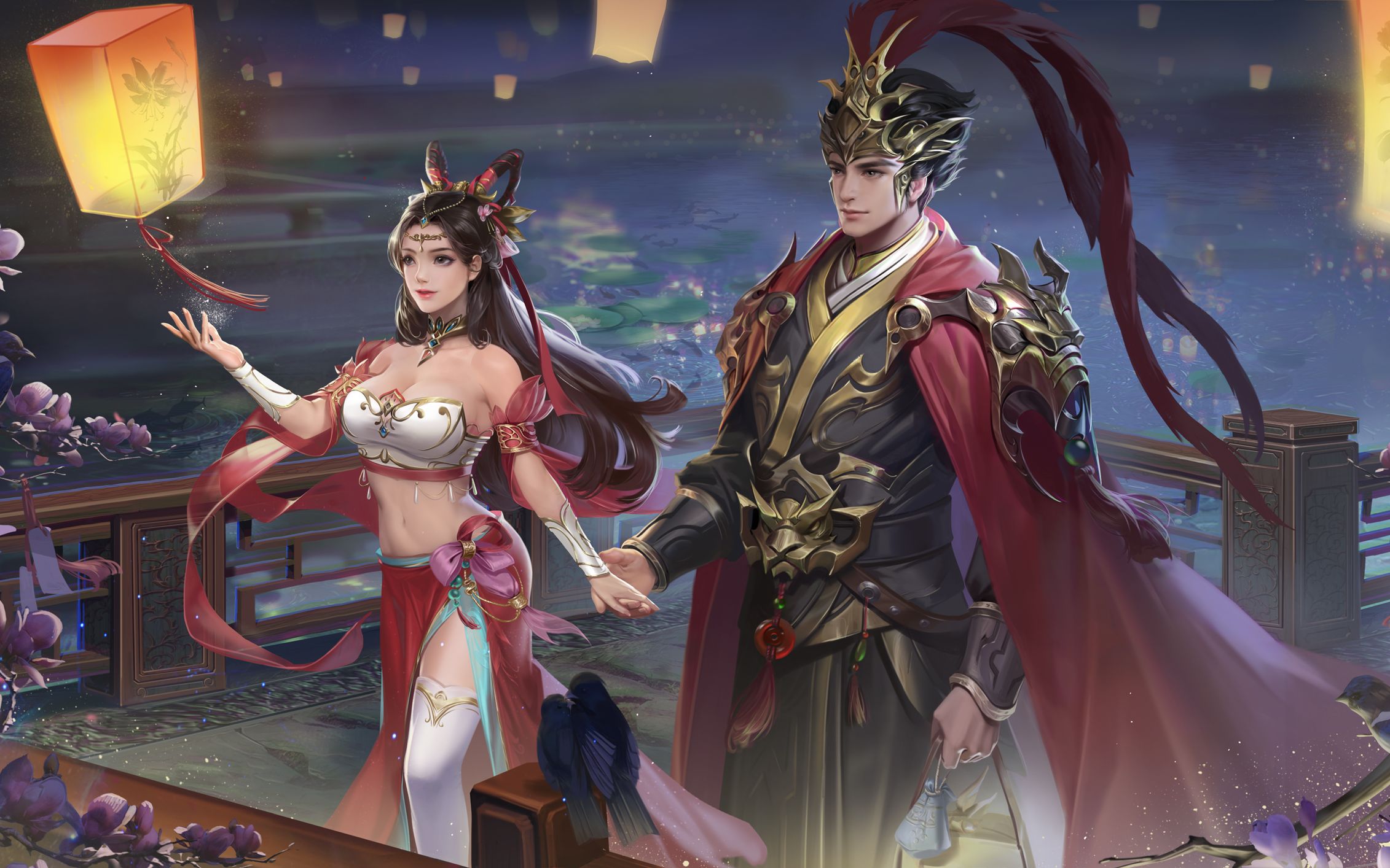 三国杀皮肤语音鉴赏-乱世夫妻(群篇)_哔哩哔哩_bilibili