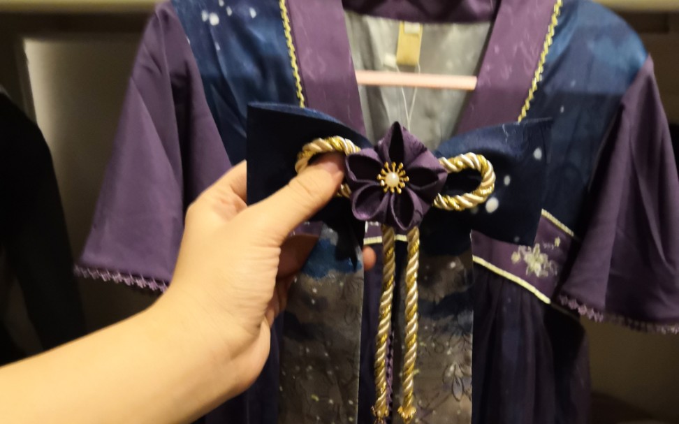 夜樱水灯开箱w绀紫色!以及不知道会不会有下一期的上身展示视频