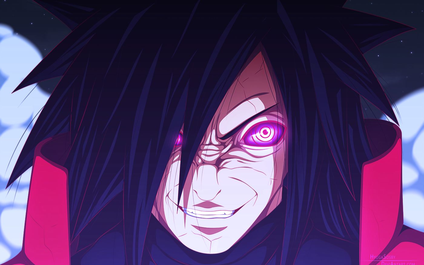 "宇智波斑"[uchiha madara] naruto anime edit called "p a r i $"