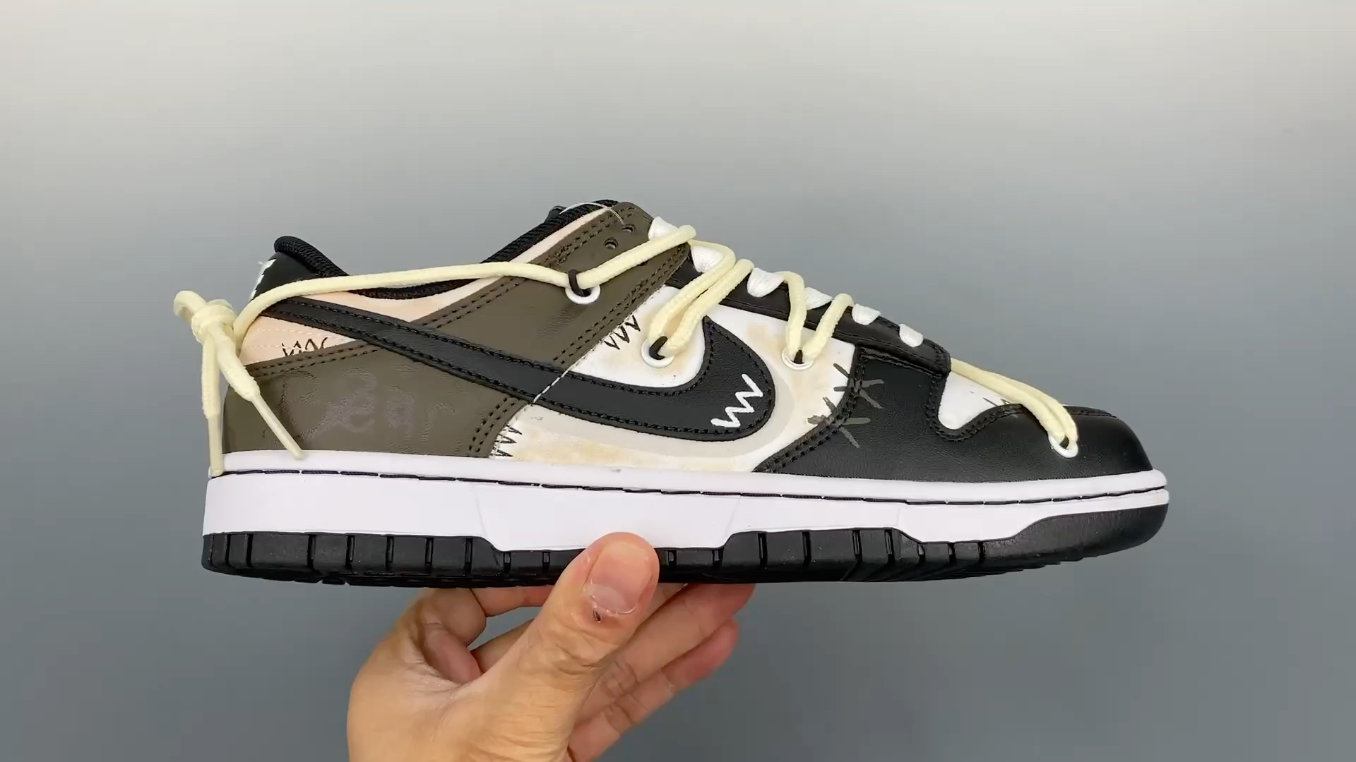 nike sb dunk low 简约复古 布偶熊玩偶解构抽绳鞋带 纯原大厂出品
