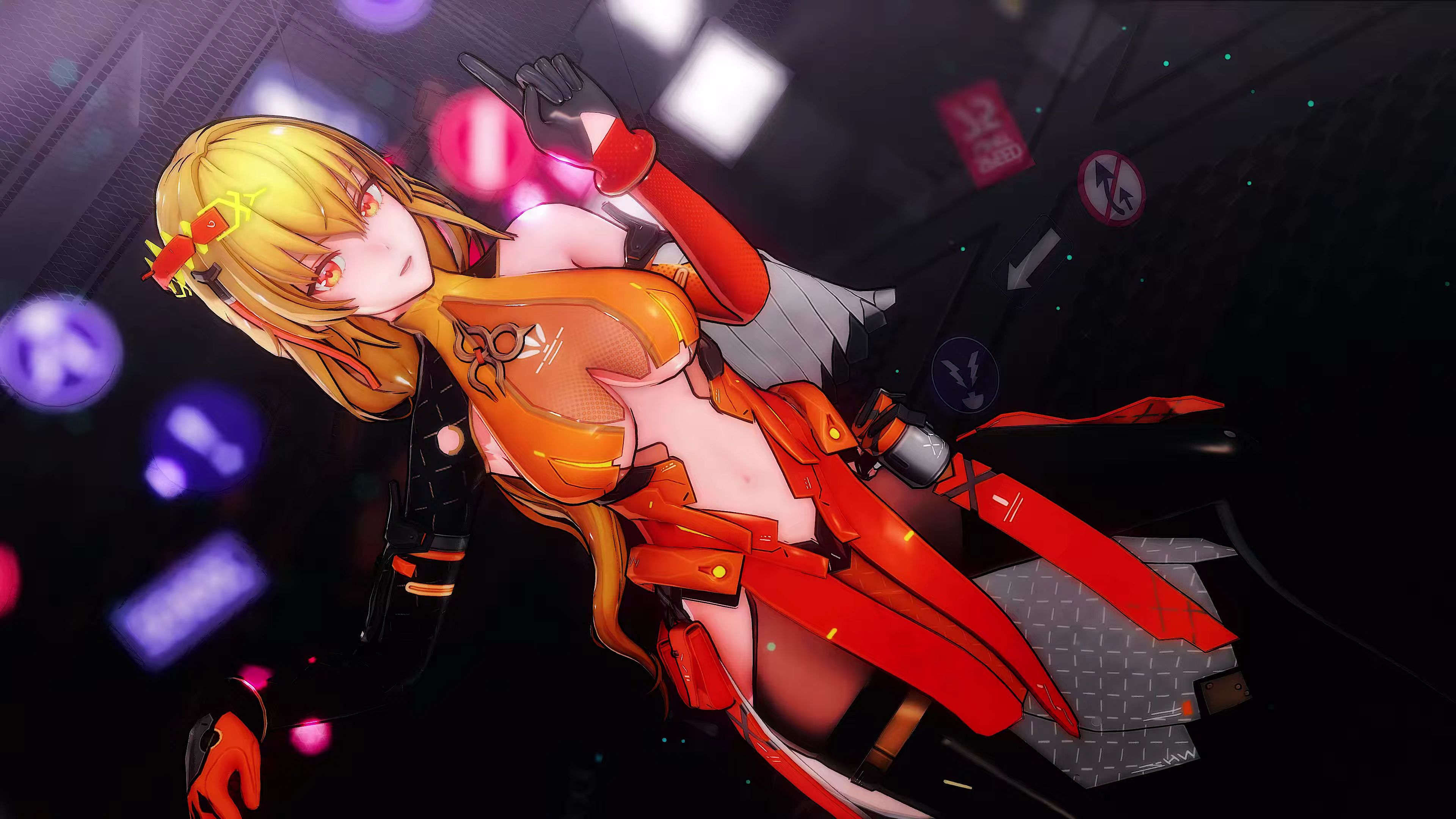 芬妮辉耀婚纱热舞sos