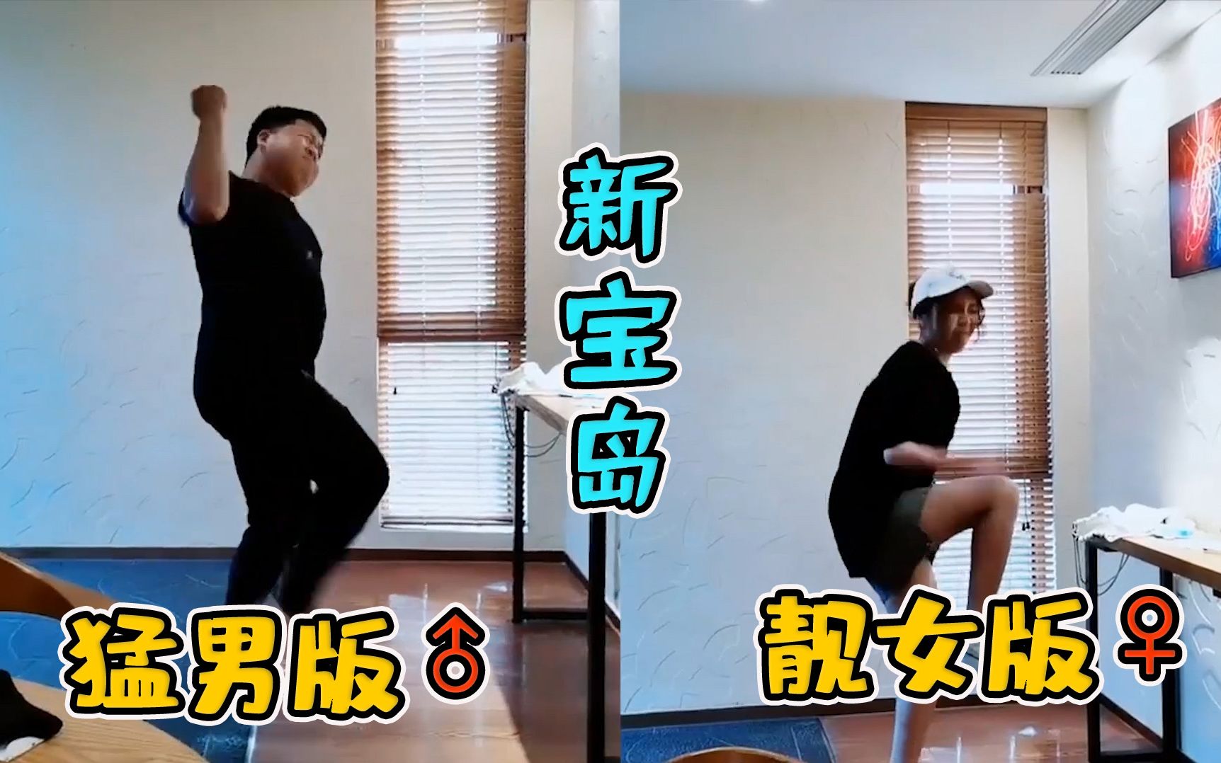 新宝岛猛男版vs靓女版(有2p)