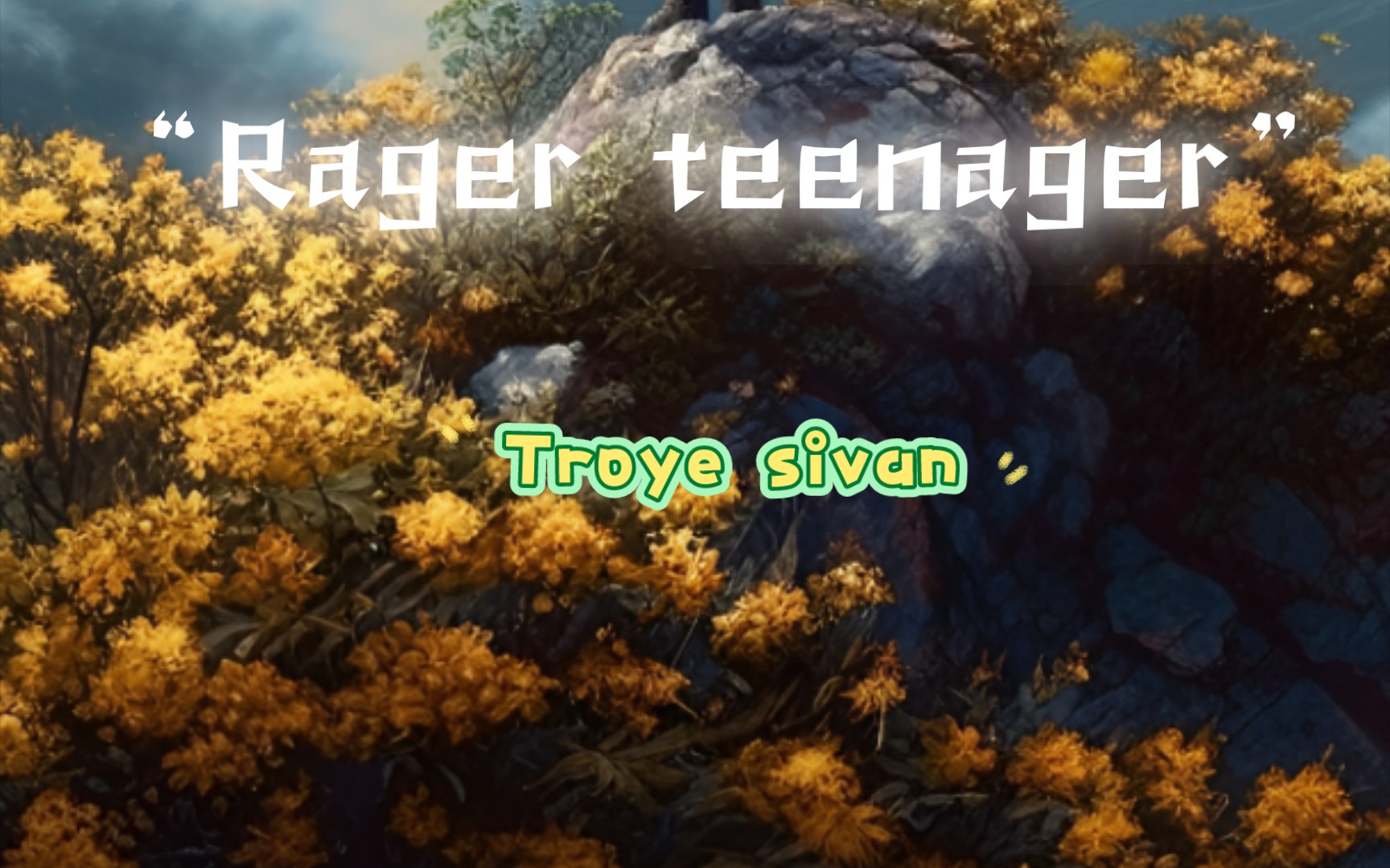 救命!这嗓音我爱了《Rager teenager》哔哩哔哩bilibili