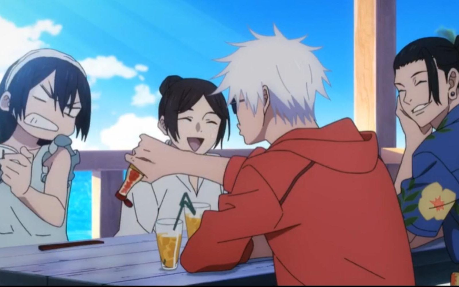 【咒术回战怀玉篇】盛夏是晕染开的,千丝万缕的苍蓝.