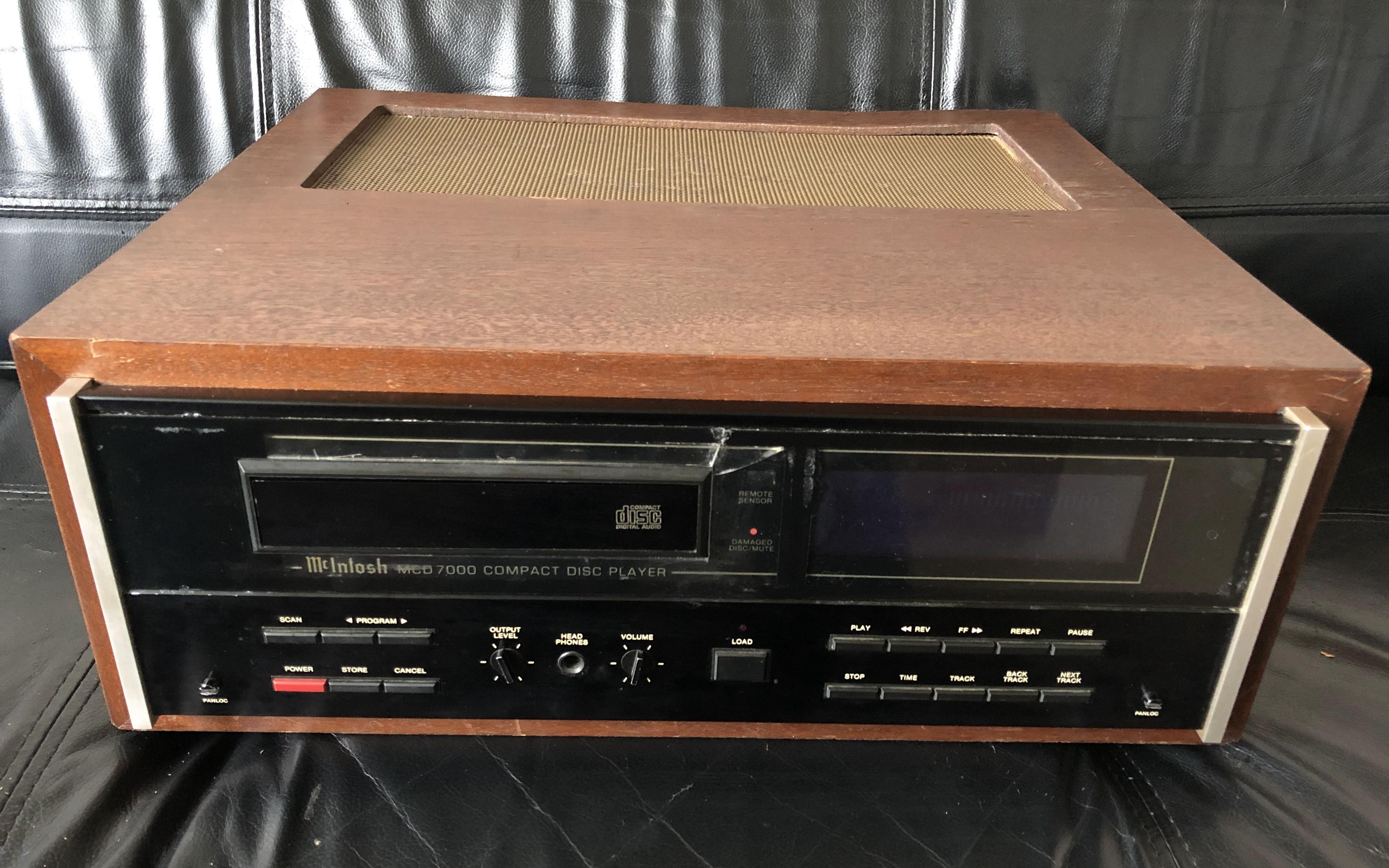 拆解美国麦景图大cd机,第一款开山之作cd机