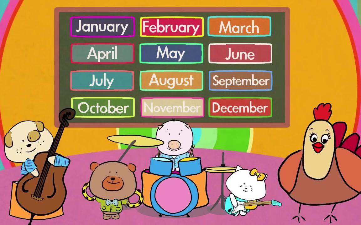 Months Of The Year Song Songs For Kids And Children P - vrogue.co