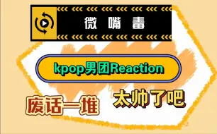 Download Video: 〈Kpop男团锐评Reaction.〉（内含大量锐评，微嘴毒，结尾闲话讨论，玻璃心慎入）