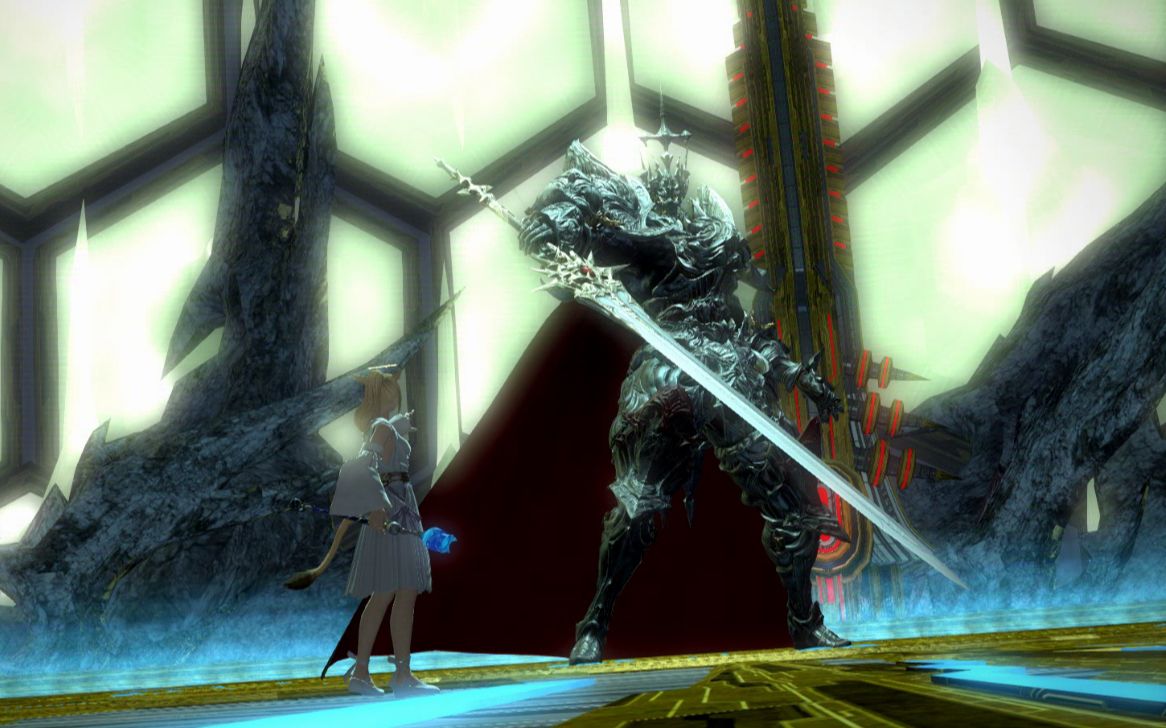 【ff14 地图bug】圆桌骑士幻想怼墙战(5.5已修复)