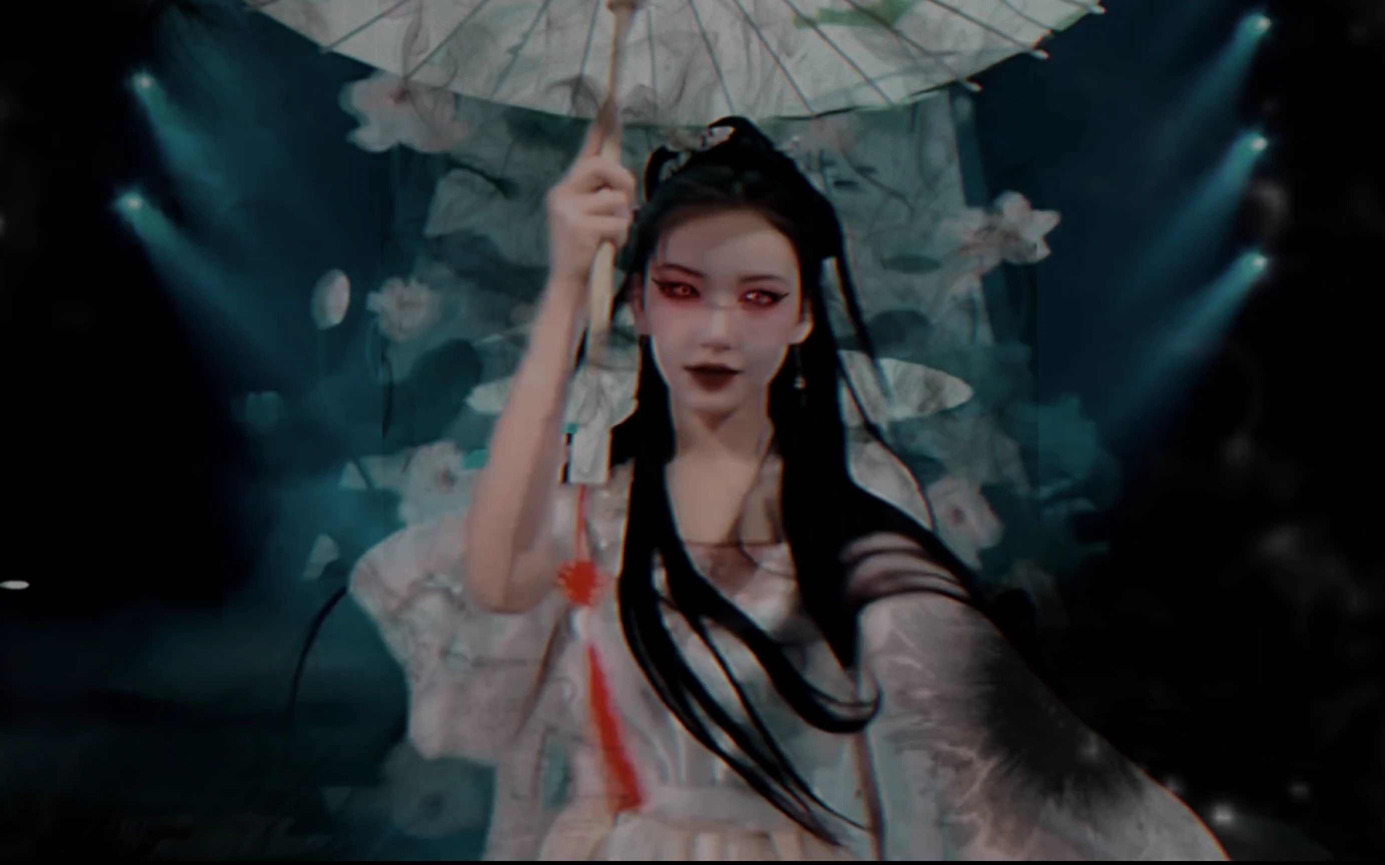 她从伞下出来的那一刻太绝了!【程潇-如梦令】