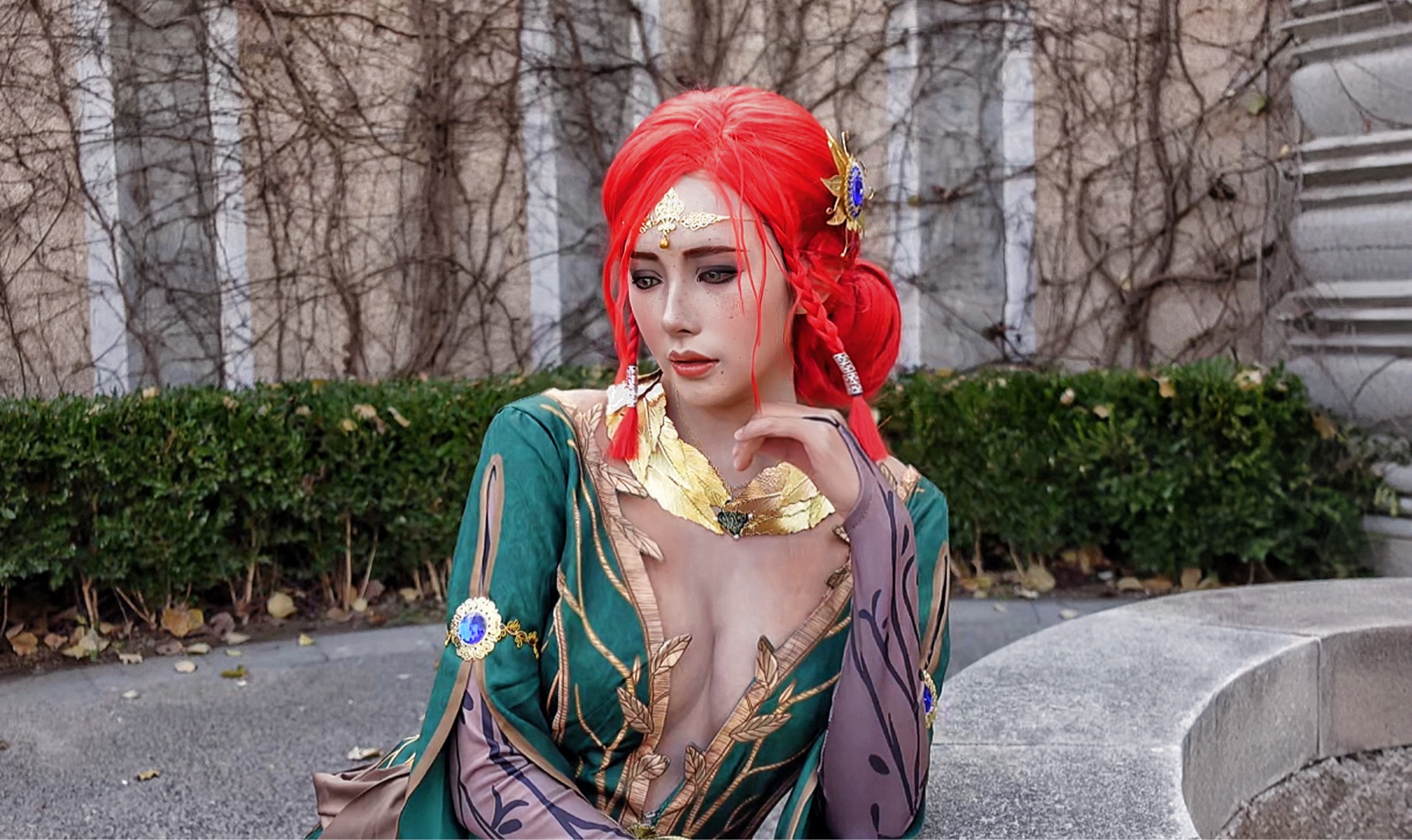 【巫师三】特莉丝cos 你是否也选择了特莉丝?