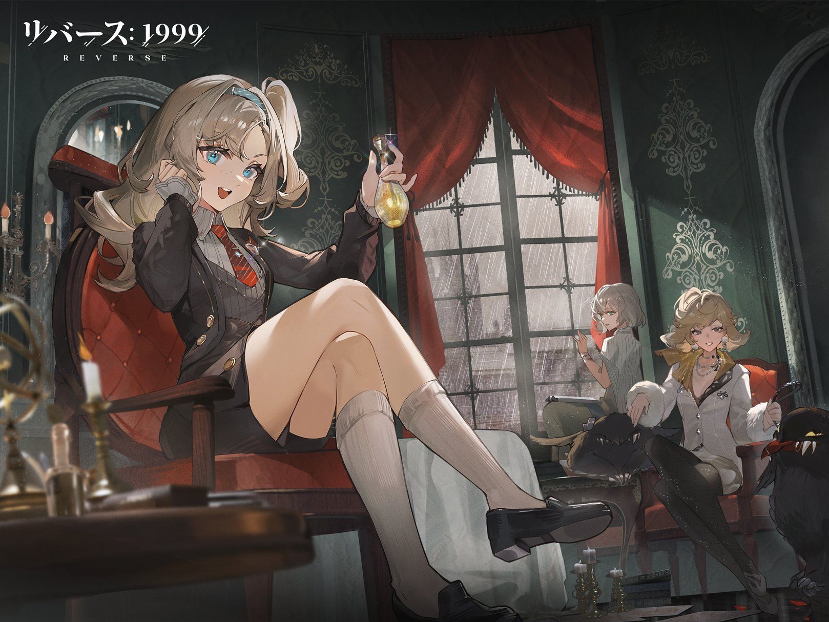 【重返未来1999】日服宣传图:这只鸭鸭有点古灵精怪(玛蒂尔达/新巴别