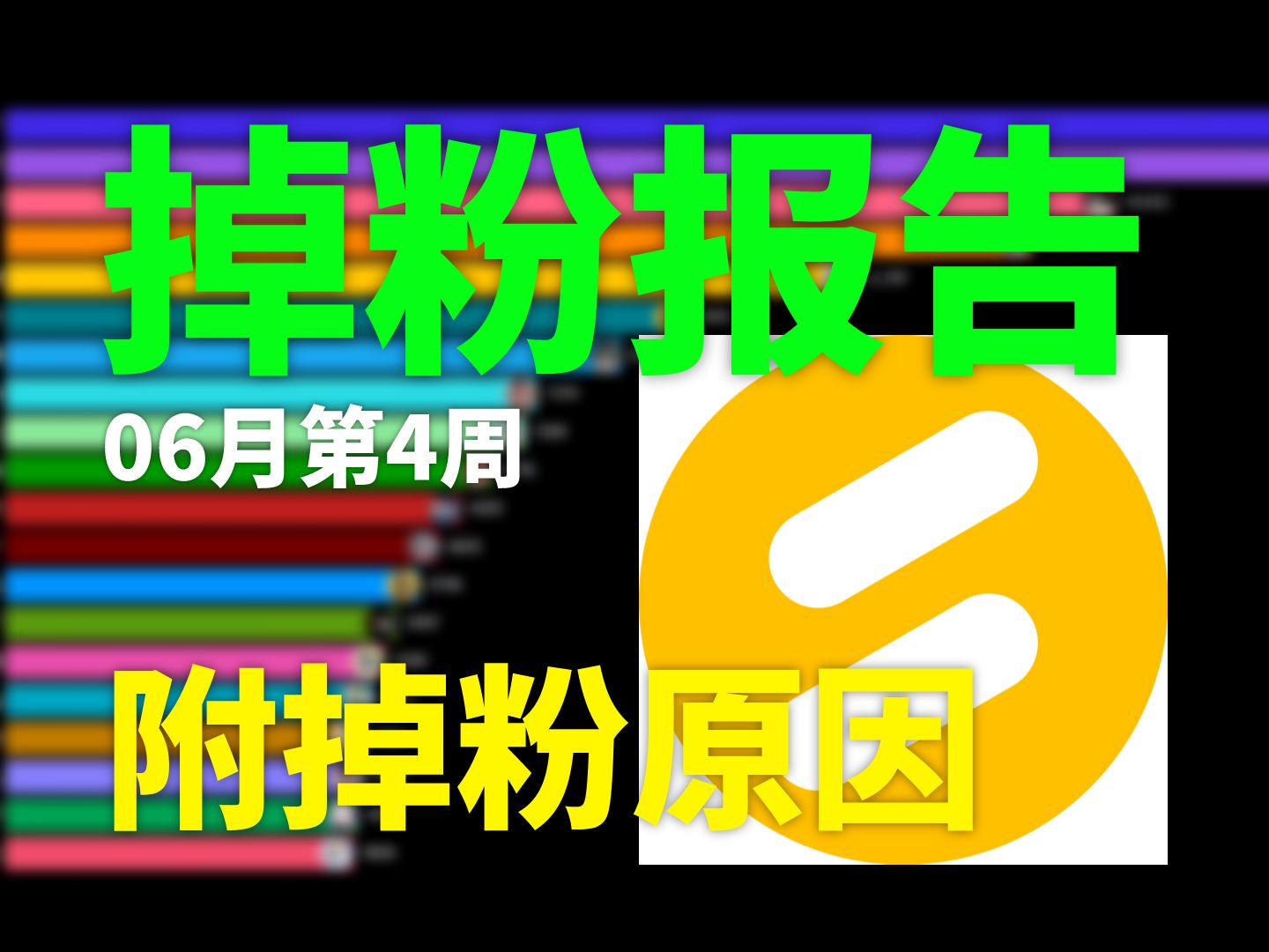 科普UP只要好好科普就好了,而营销号要考虑的事情就很多了【掉粉报告#6月第4周】哔哩哔哩bilibili