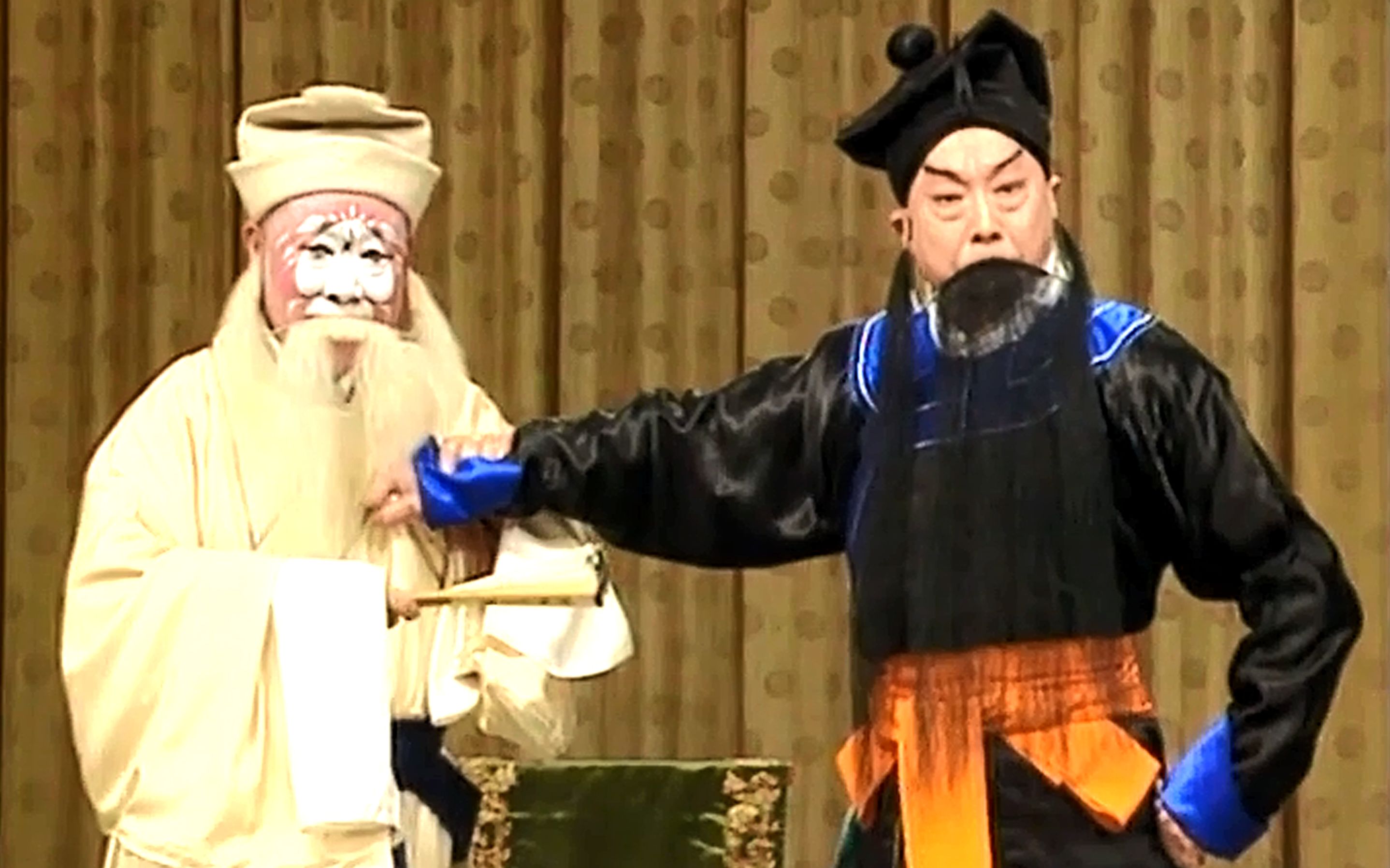 老戚戏曲   京剧《秦琼卖马》谭富英版