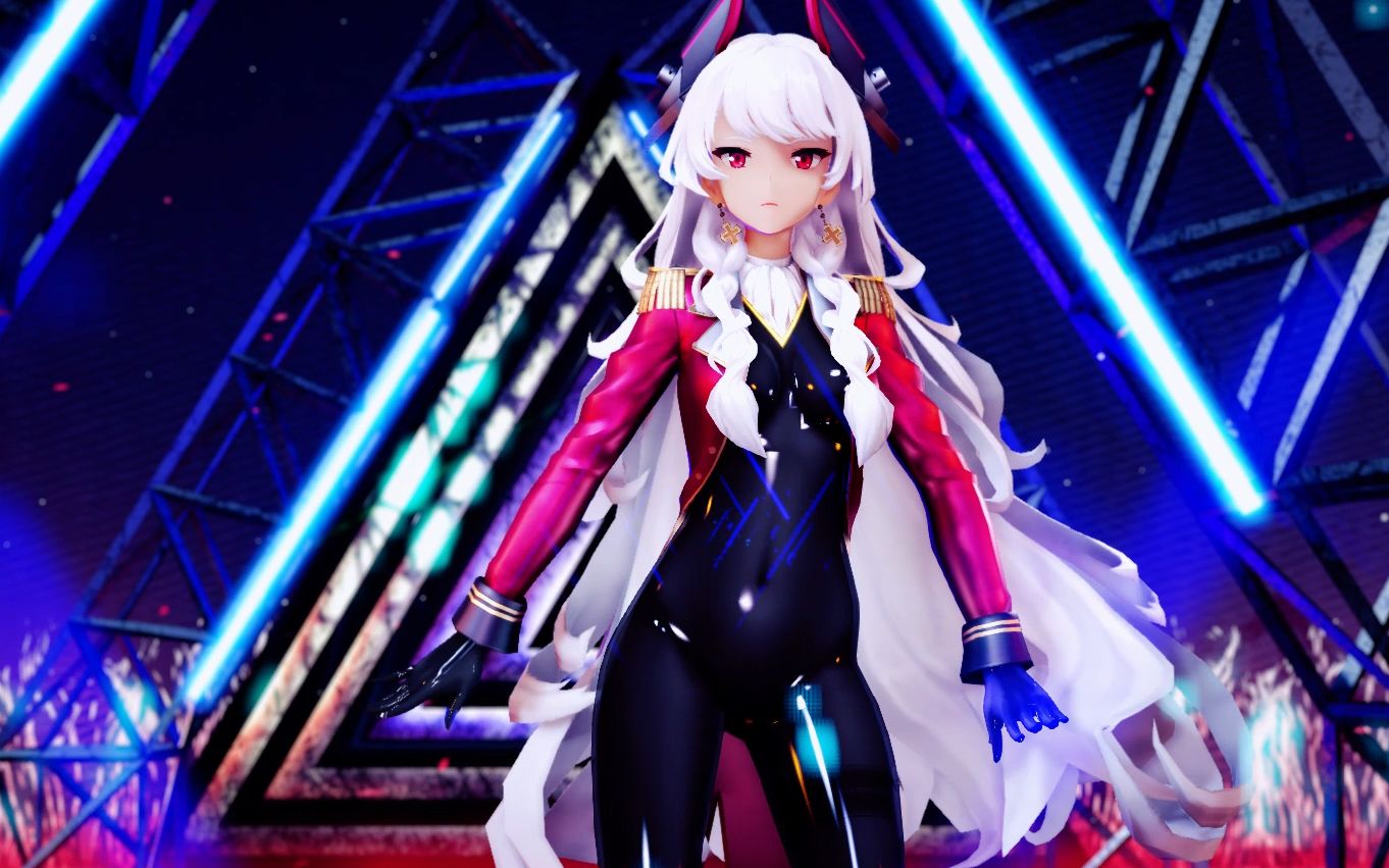 苍蓝誓约mmd沙恩霍斯特scream