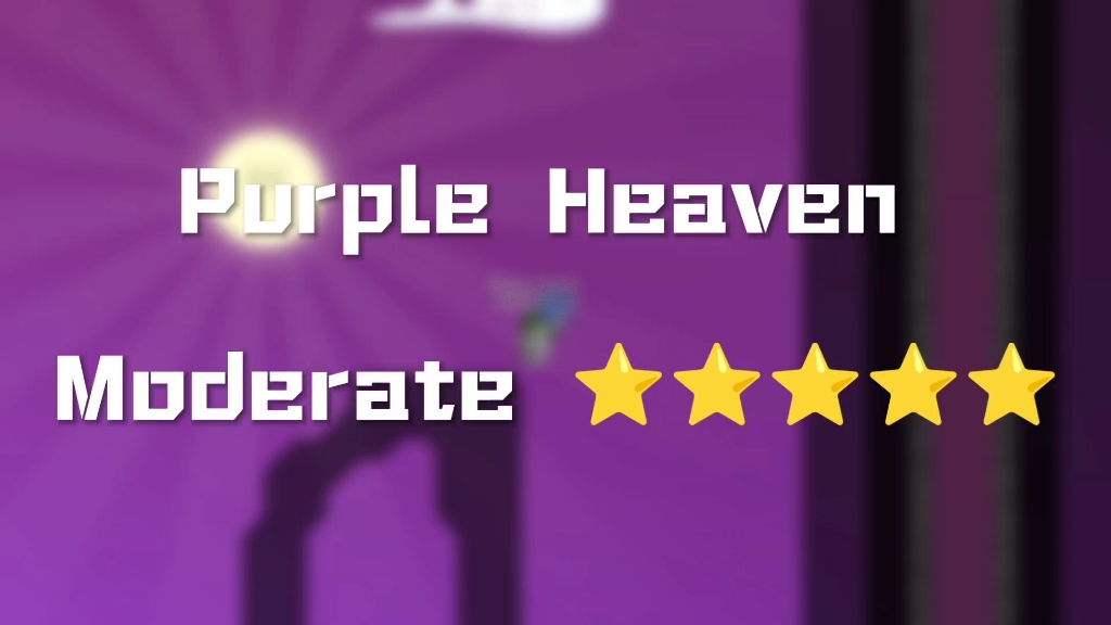 【DDNet】Purple Heaven过关示例丨没人刷的另类“飞图”网络游戏热门视频