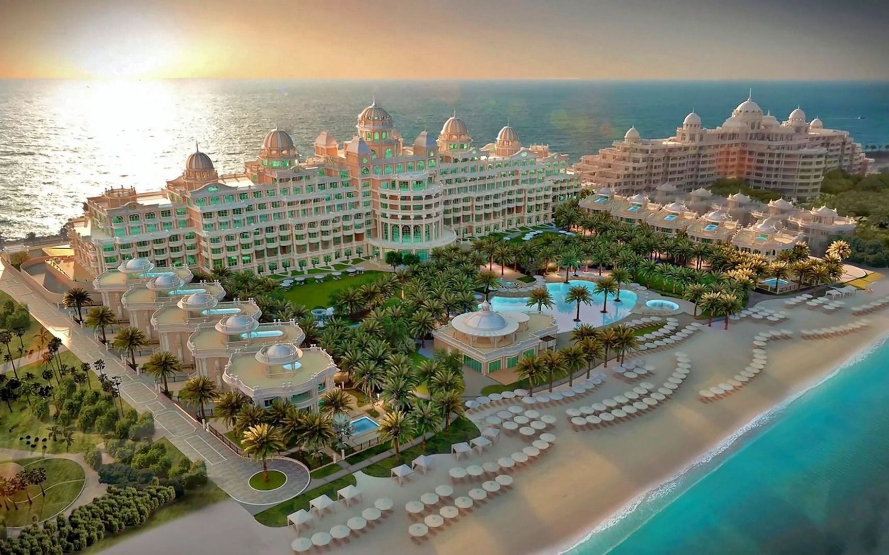 迪拜$1420万皇家别墅,奢华法式风格室内设计,欧式装修考究,宛如皇宫