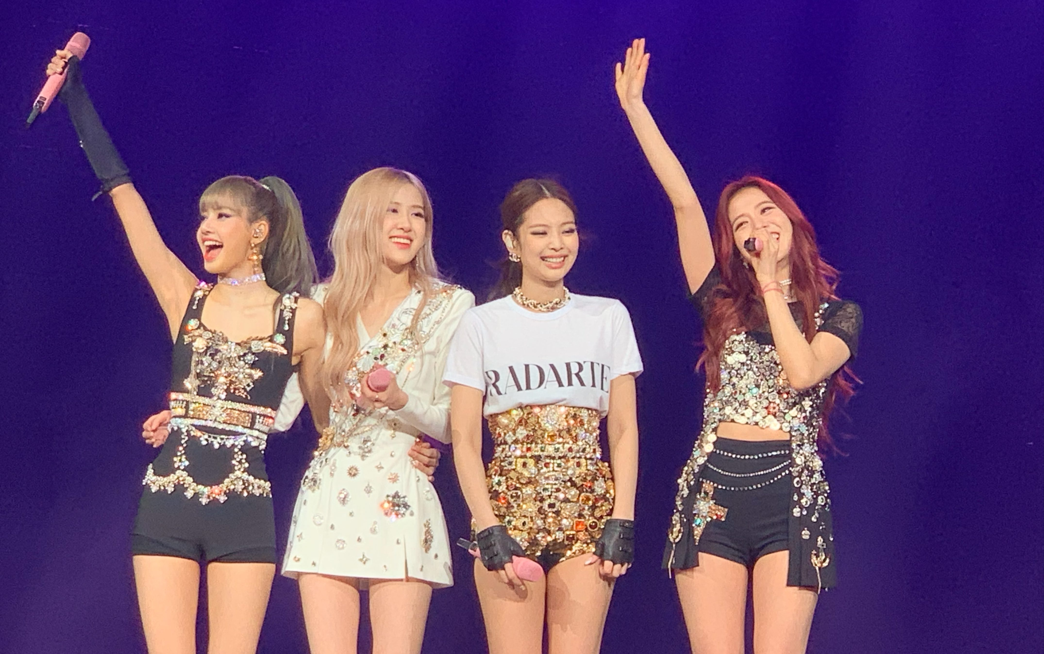 blackpinkhopenot51newark演唱会高清饭拍