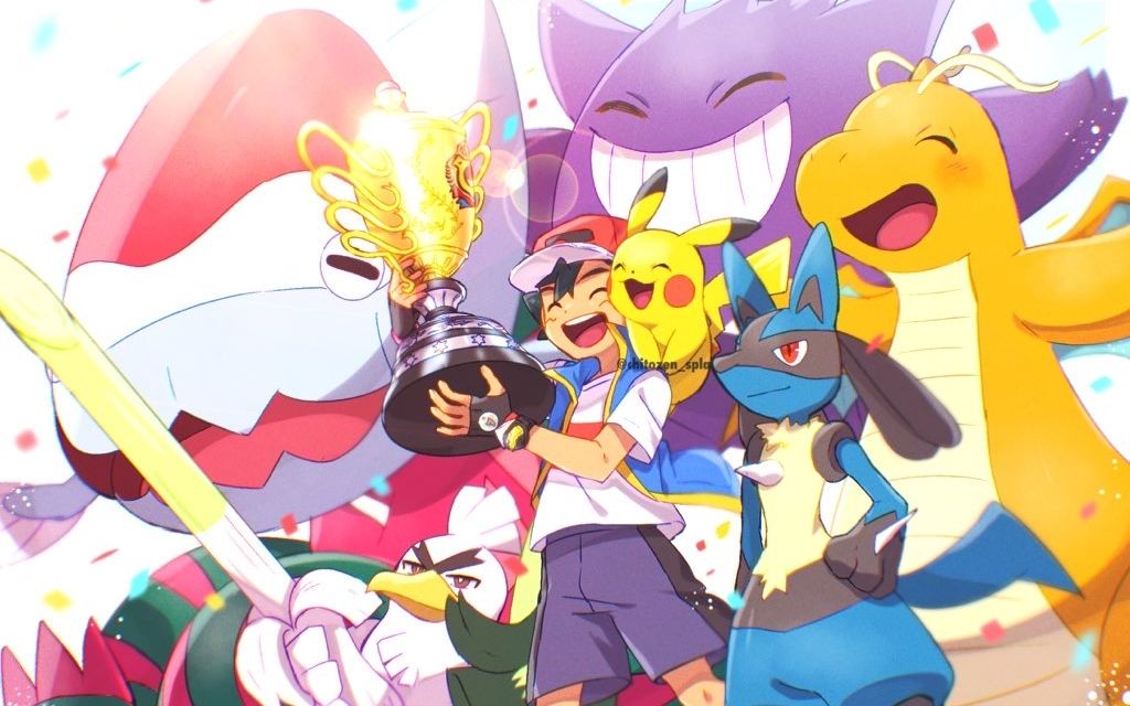 宝可梦02冠军02小智02同人合集02见证历史 宝可梦大师