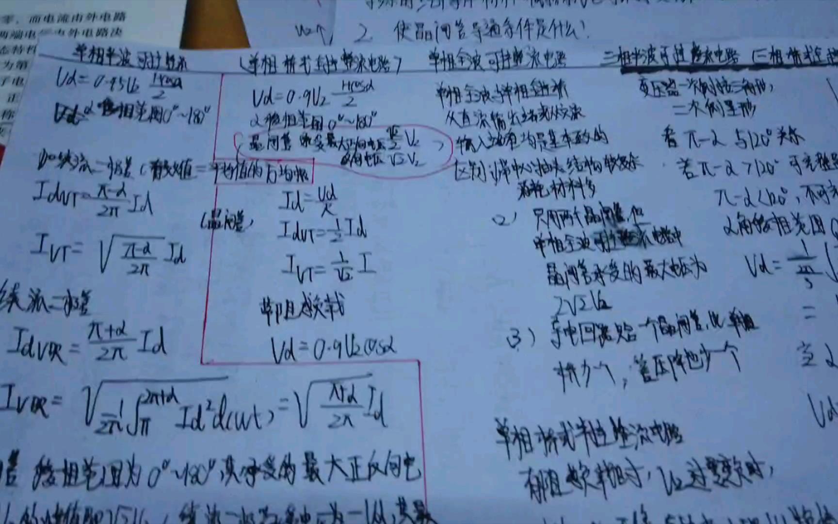 [图]燕山大学 电力电子技术 知识点总结（上）