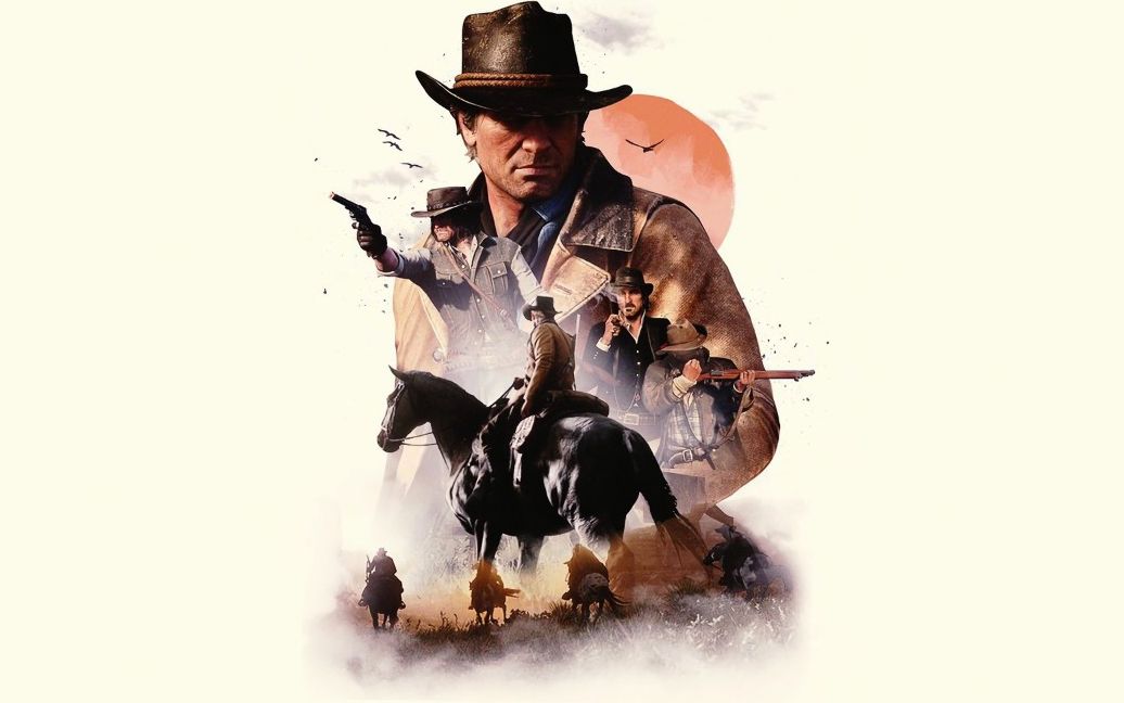 欧美超火音乐Old Town Road (Remix)自制mv 荒野大镖客2剪辑混剪