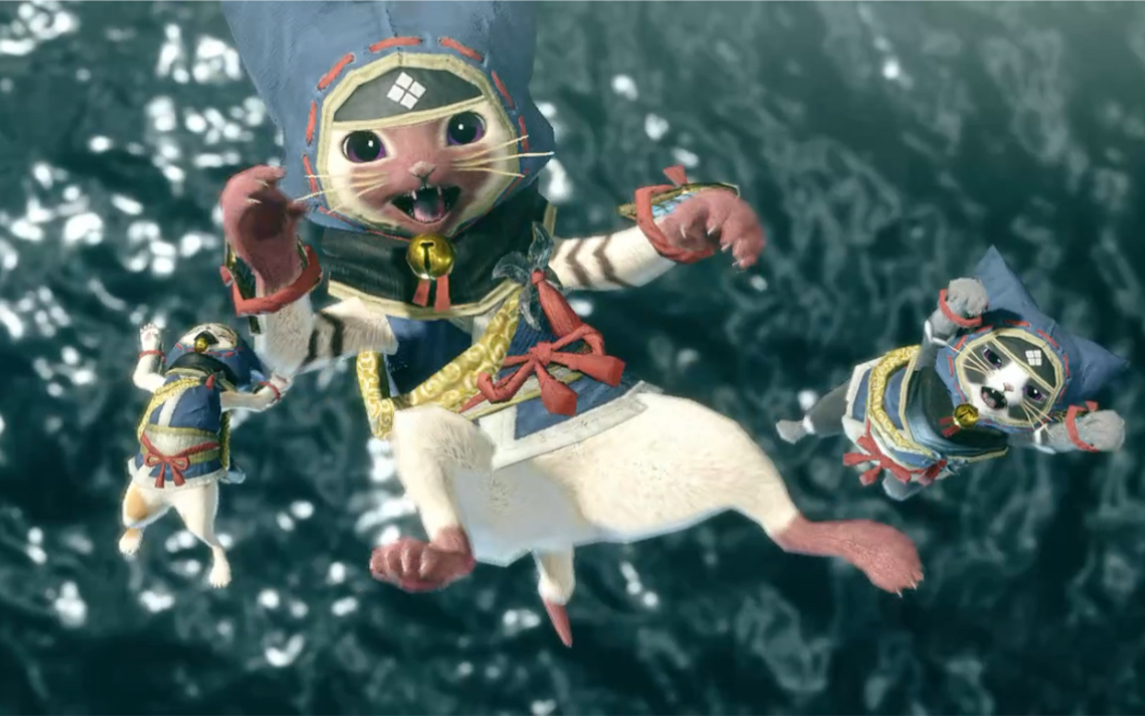 活动  《怪物猎人 崛起》【bug】猫猫潜水艇消失术!