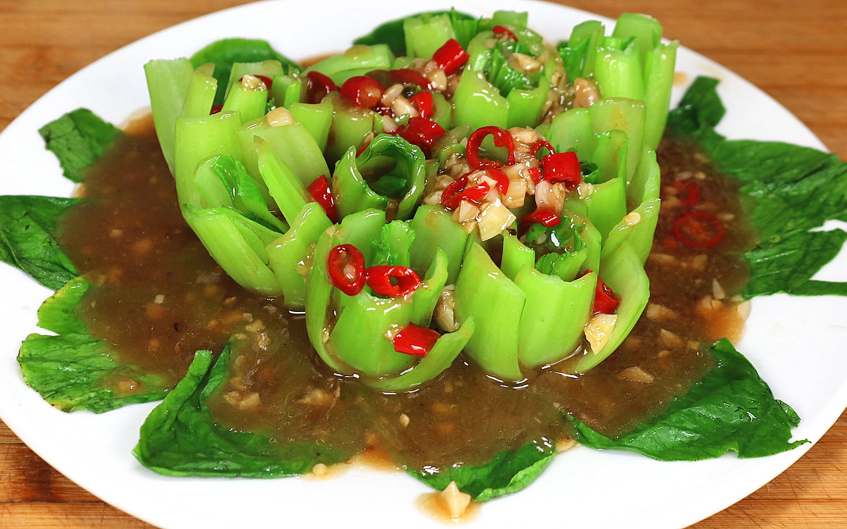 30年老保姆教我拿手绝活,上海青独特做法,不炒不蒸,上桌就光盘