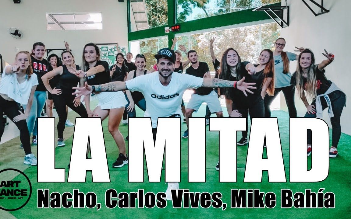 [图]LA MITAD - | Zumba - Reggaeton | Cia Art Dance |暴汗燃脂尊巴健身舞