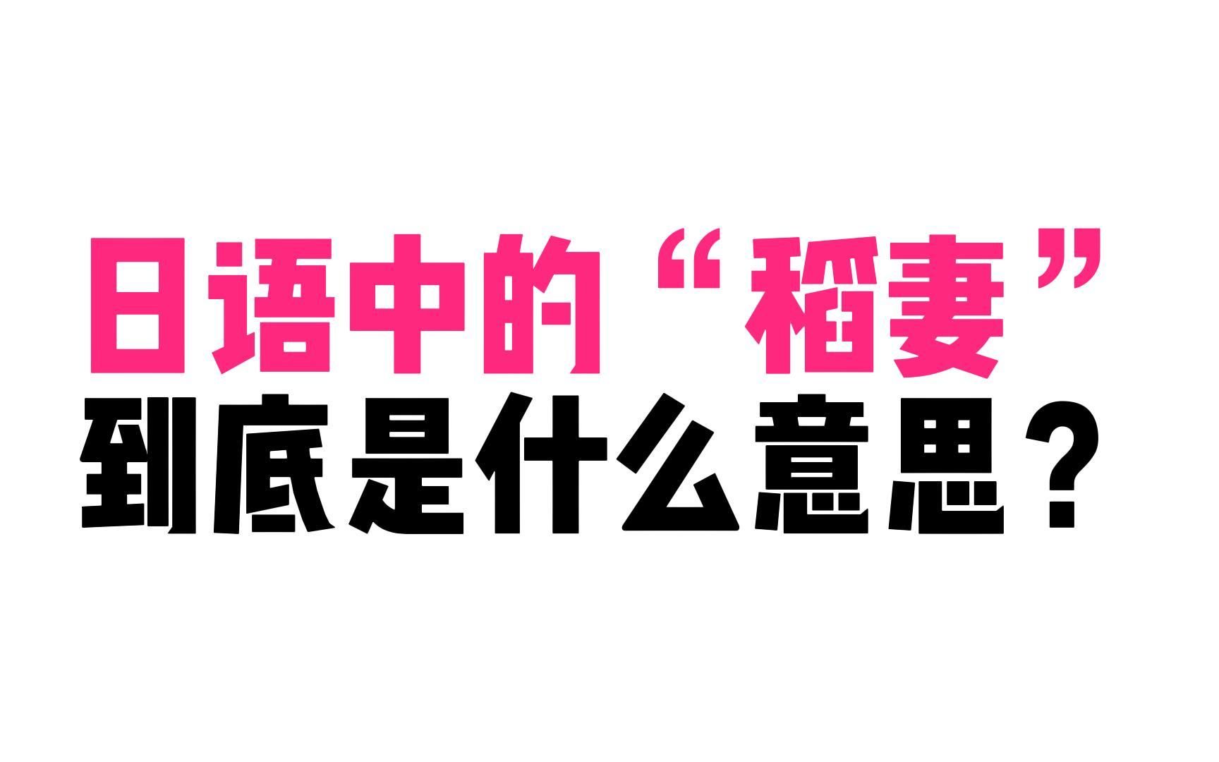 日语中的“稻妻”到底是什么意思?哔哩哔哩bilibili