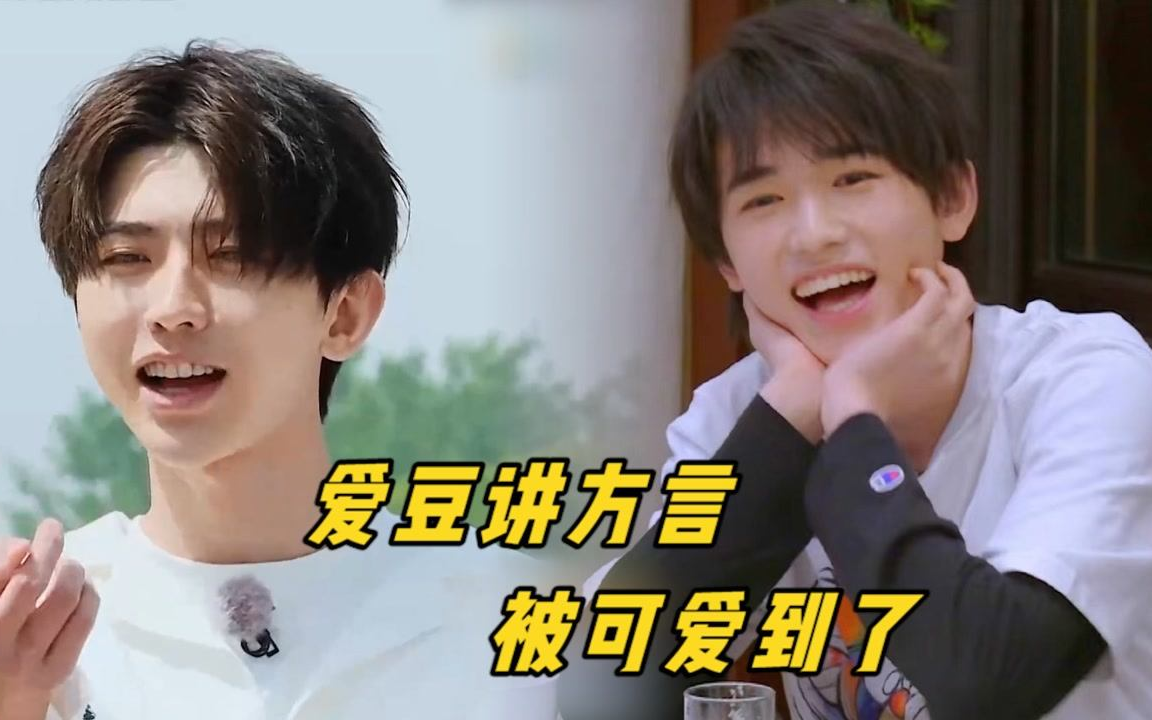 当爱豆讲方言:蔡徐坤宋亚轩被可爱到,杨紫赵露思太洗脑了