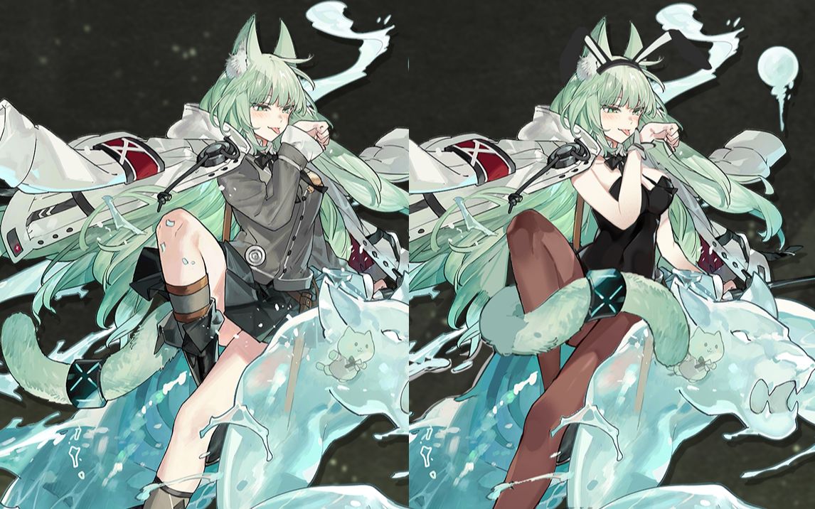 【明日方舟】和弦:哦?罗德岛兔年还有这种衣服可以穿?