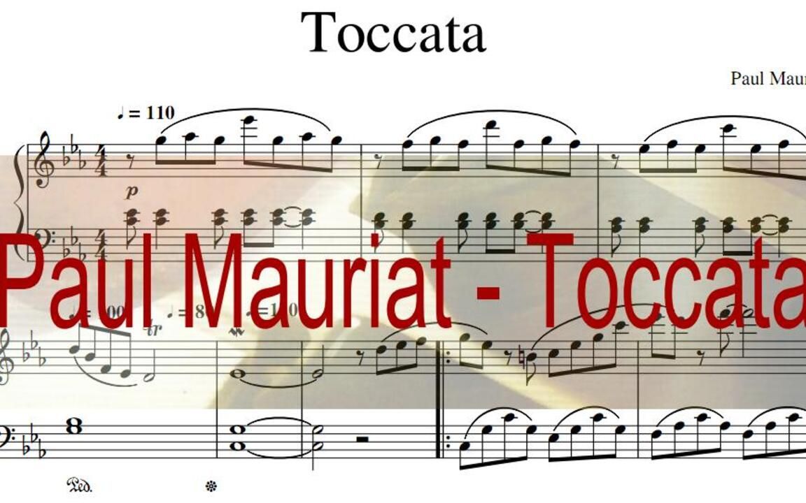 [图]Paul Mauriat - Toccata钢琴谱