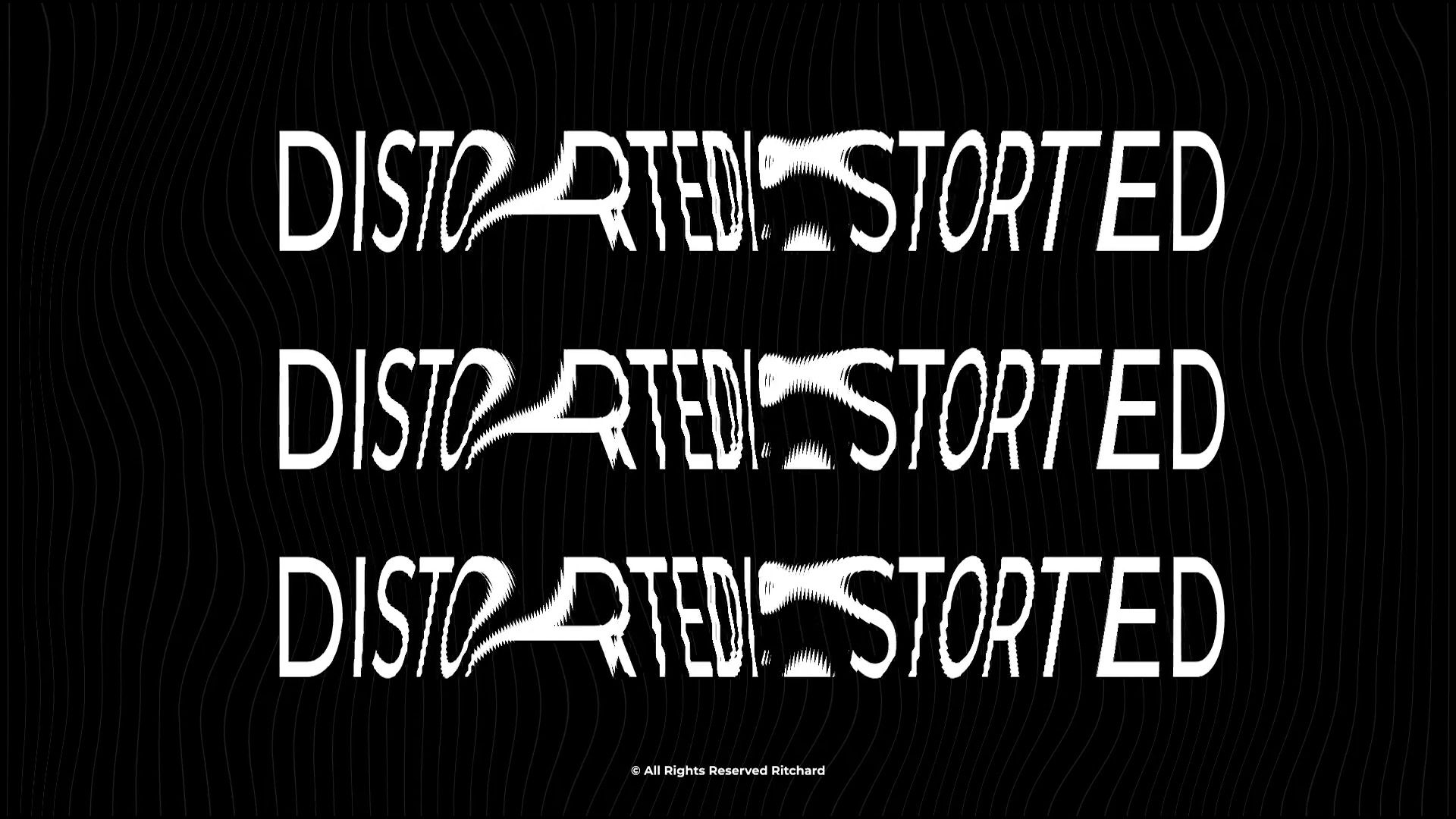 ae模板|抽象动能时尚版式排版设计标题字幕开场片头
