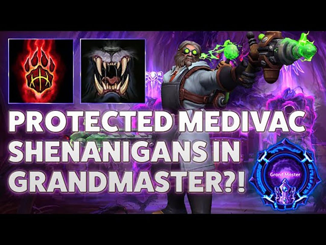 格雷迈恩Greymane GFTT  PROTECTED MEDIVAC SHENANIGANS IN GRANDMASTER?!  Grandmaster哔哩哔哩bilibili