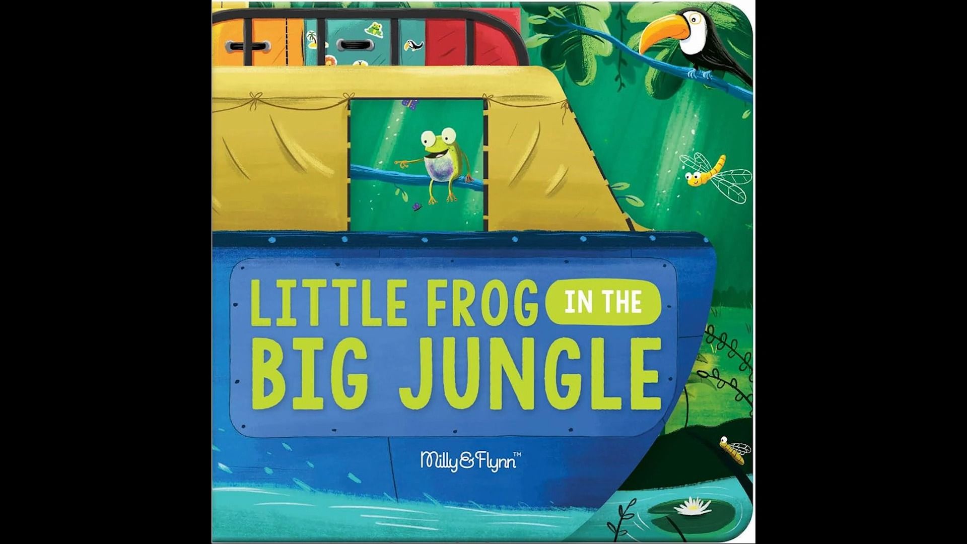 [图]英文绘本《Little Frog In The Big Jungle》