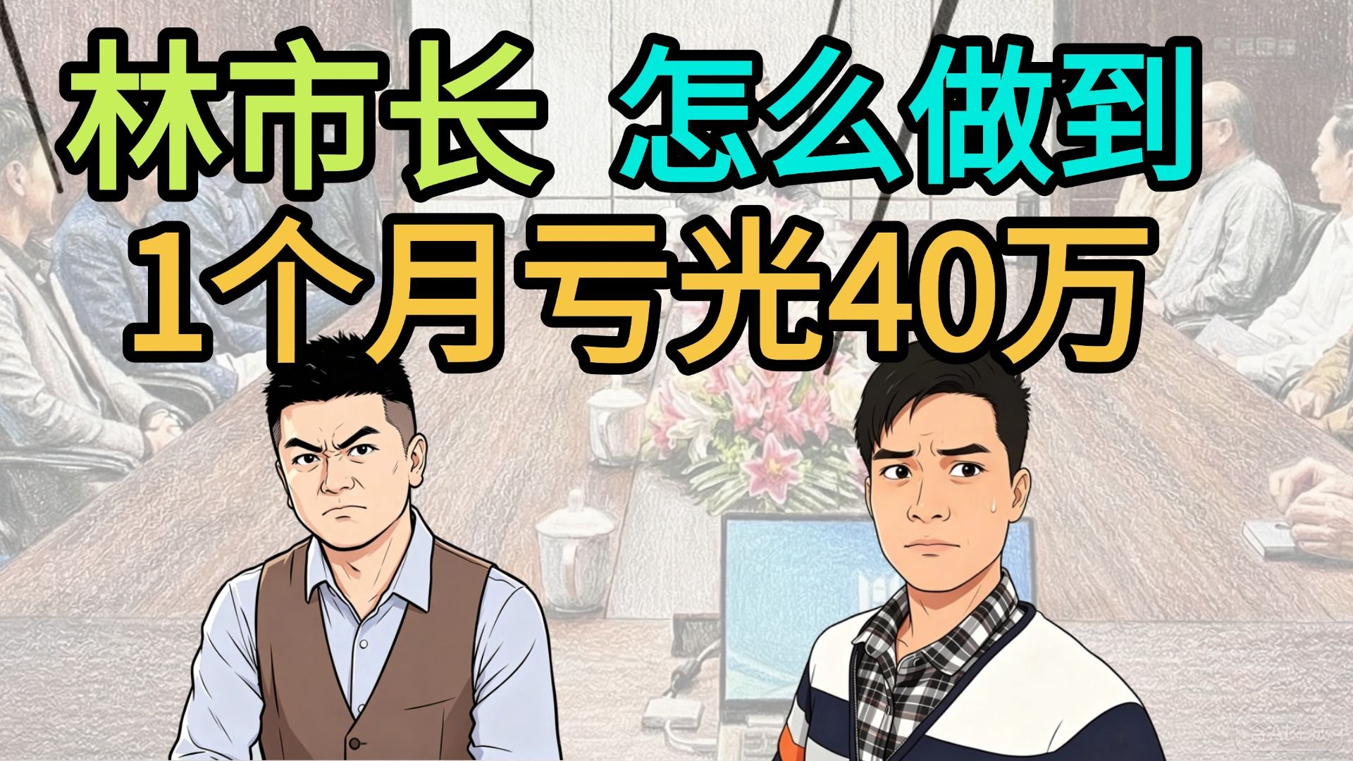 负债创业，背刺勇哥，林市长究竟有多抽象？（汉林仕前传之肯卫汀） 【草台班子09】