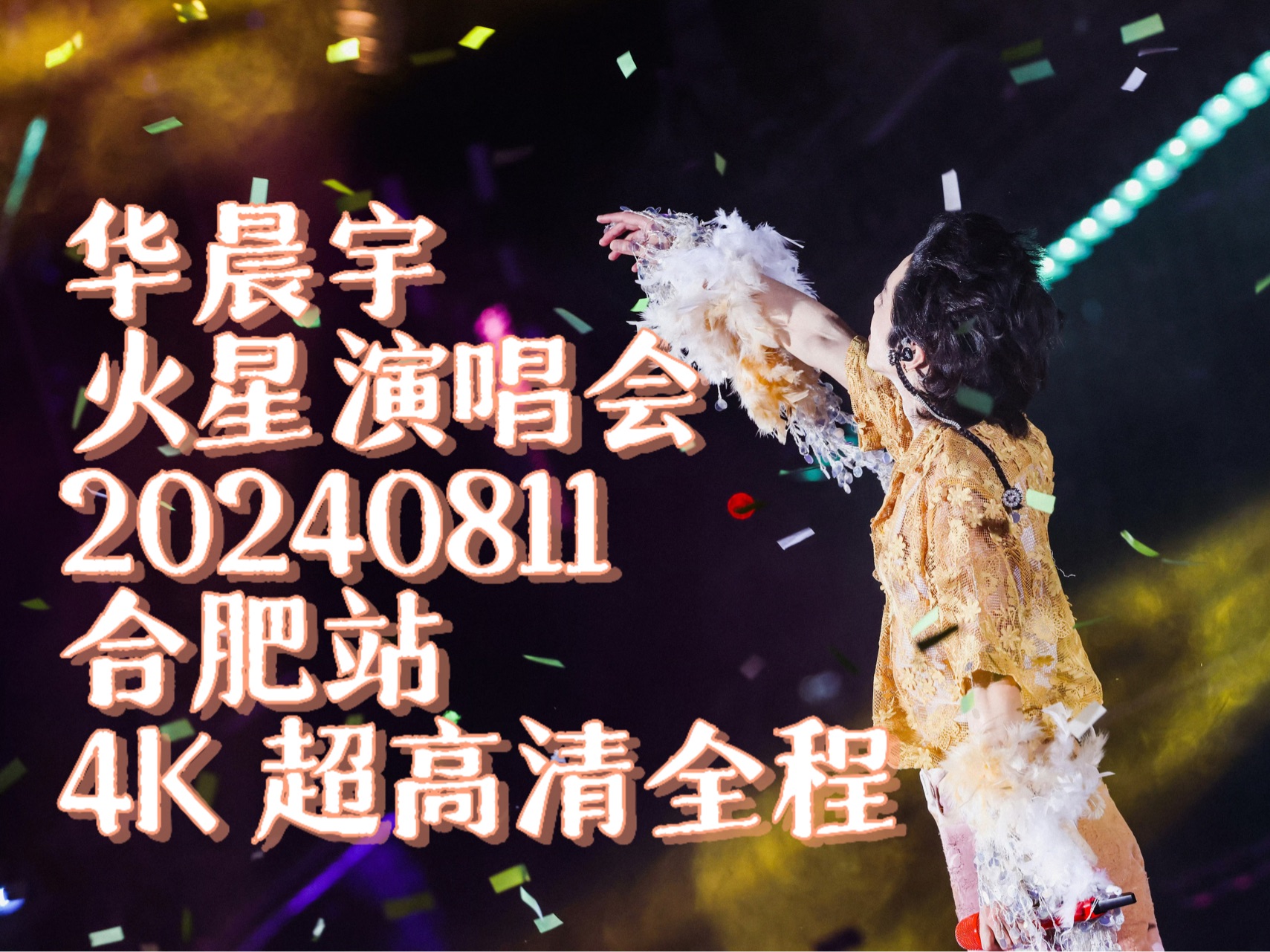 【华晨宇】火星演唱会 20240811 合肥站 4K 超高清全程哔哩哔哩bilibili