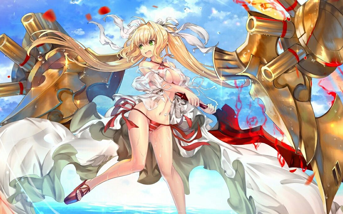 fgo泳装复刻高难 闪避无敌都是坏文明_哔哩哔哩 (゜-゜)つロ 干杯