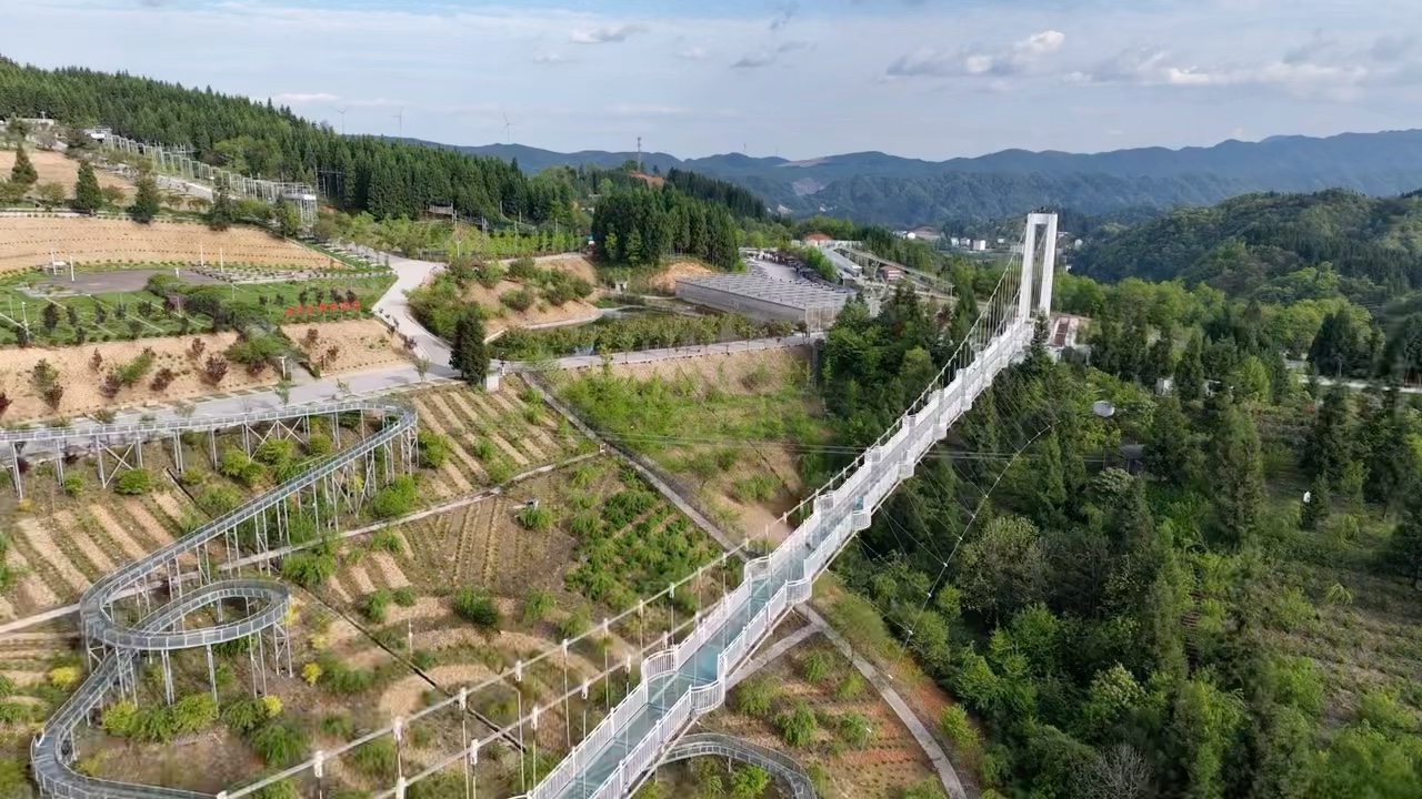 重庆云中花都航拍