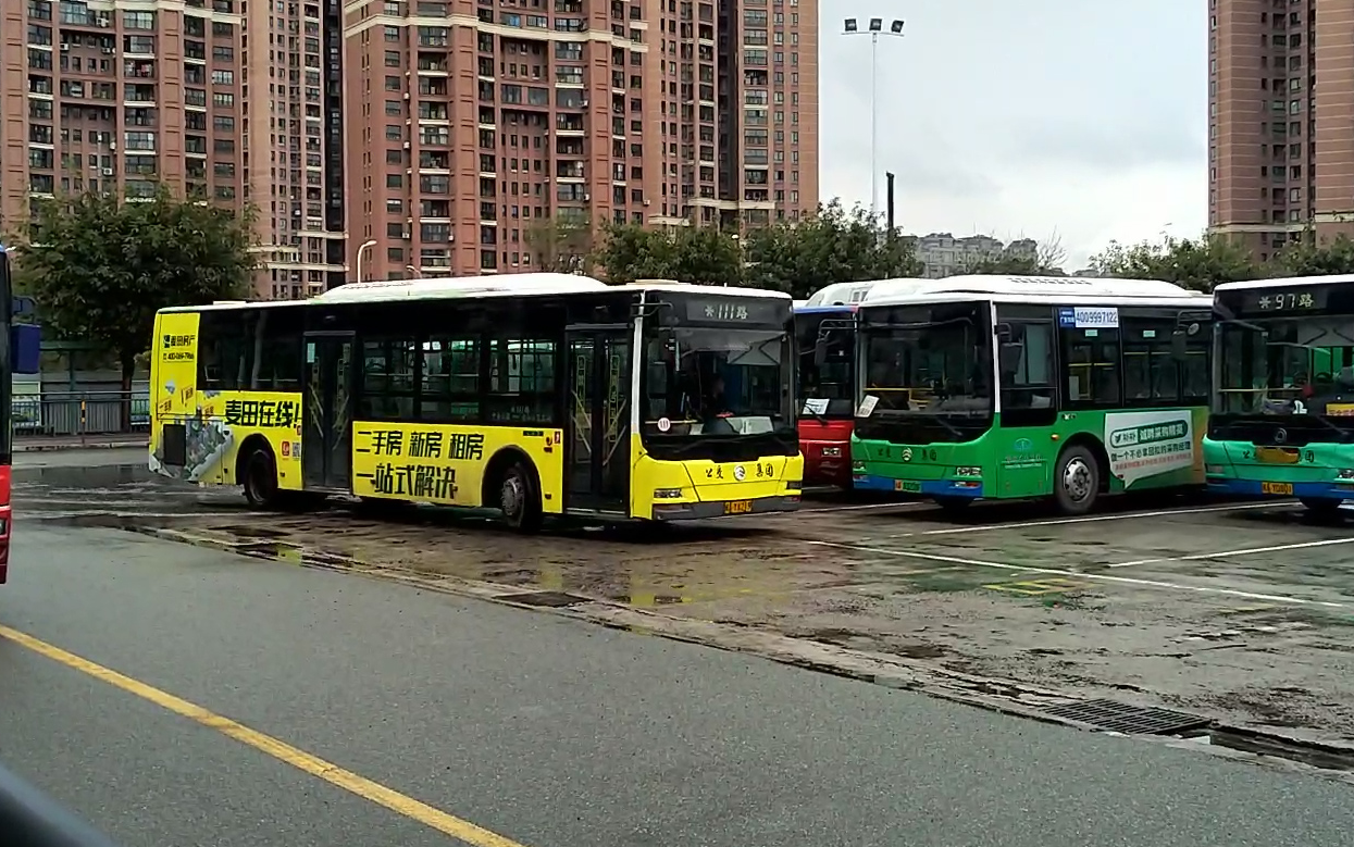 【福漫巴士工作室】【福州公交集团】111路pov(金山公交总站→中央