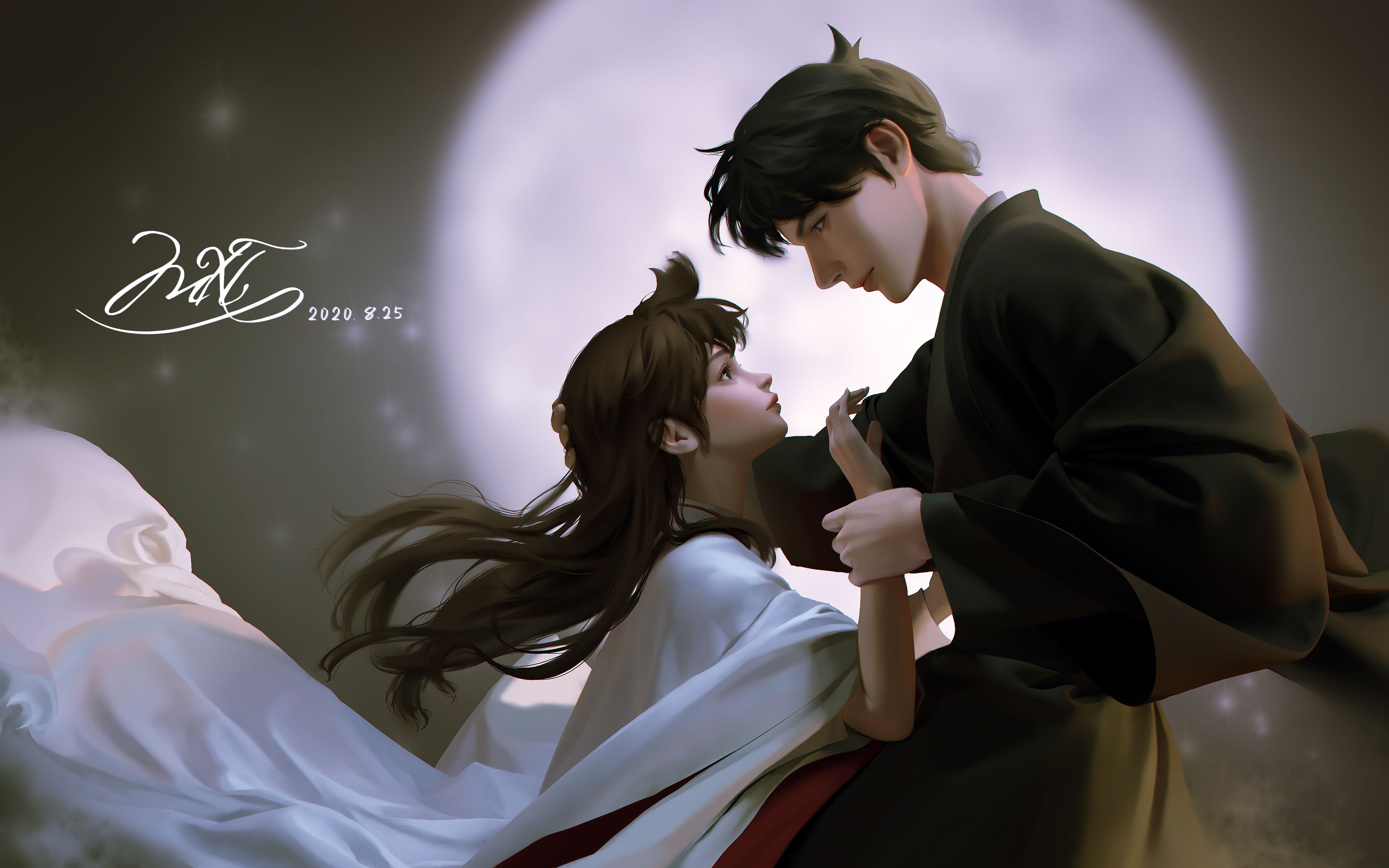 【星梦绘教程】七夕专场!今天来画新兰cp叭~(下)