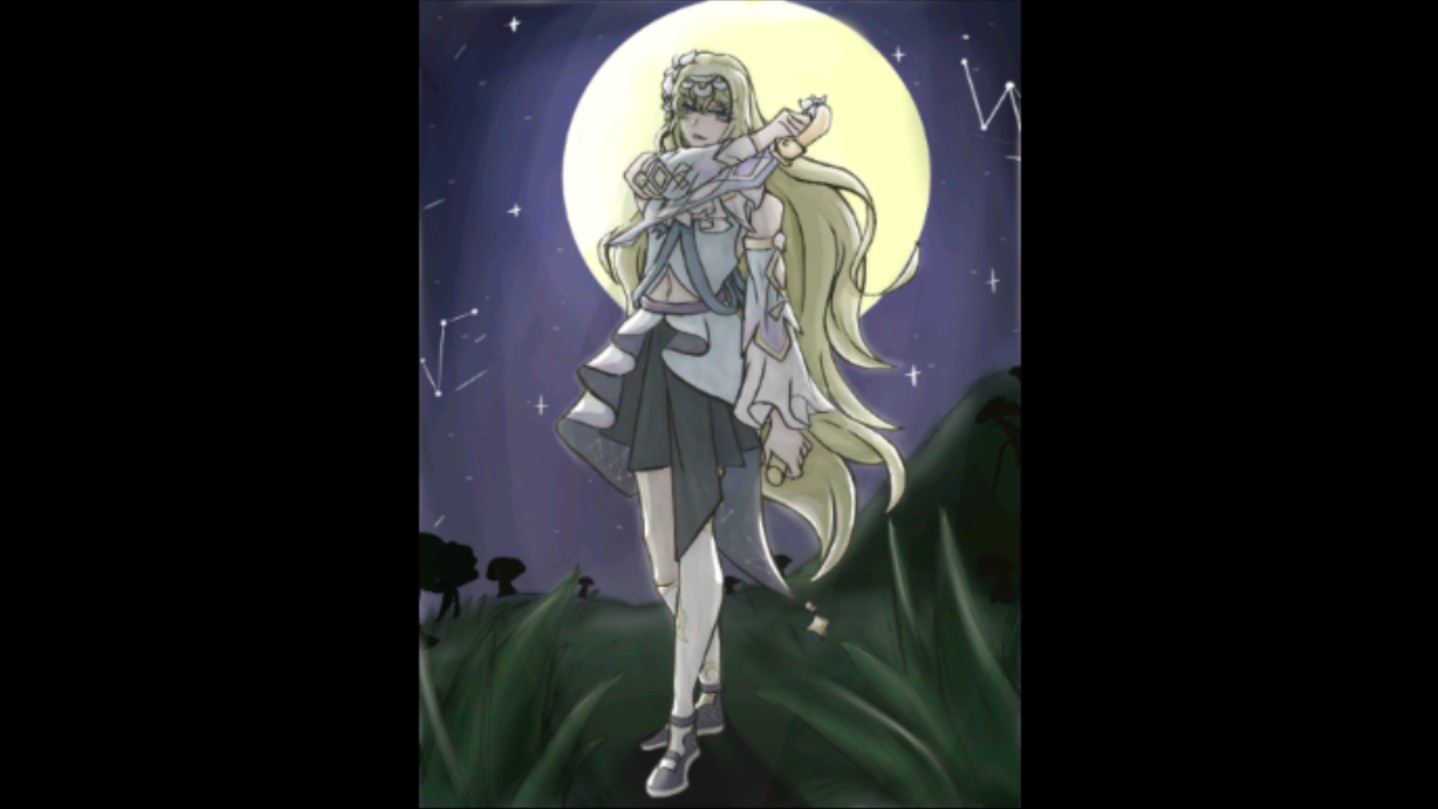 300大作战皮肤设计大赛〗剑姬—幻日幽星