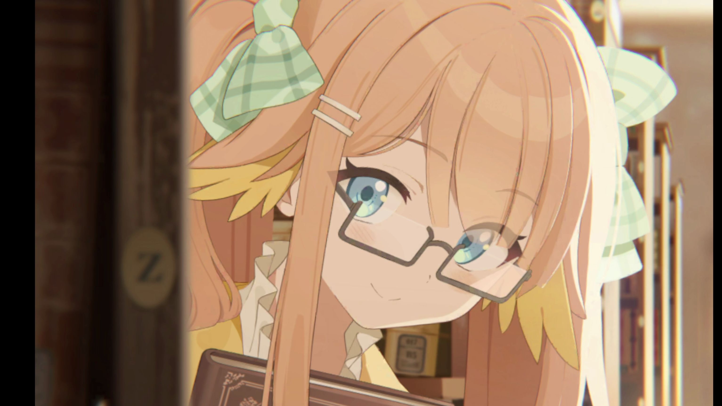 《必蓝档案馆91》可爱的图书管理员 志美子 碧蓝档案