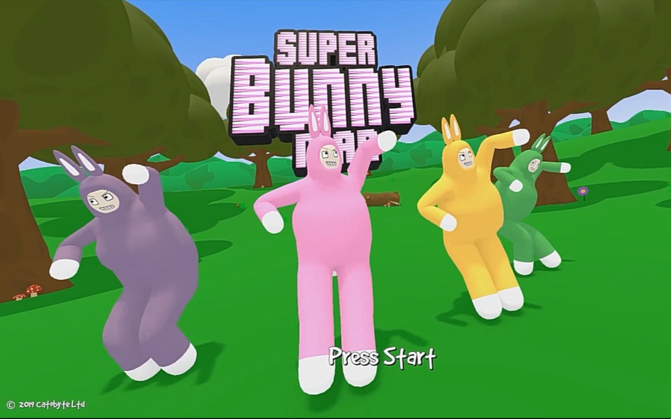 【亦薰】super bunny man双人故事模式第一集---什么游戏让人又哭又笑