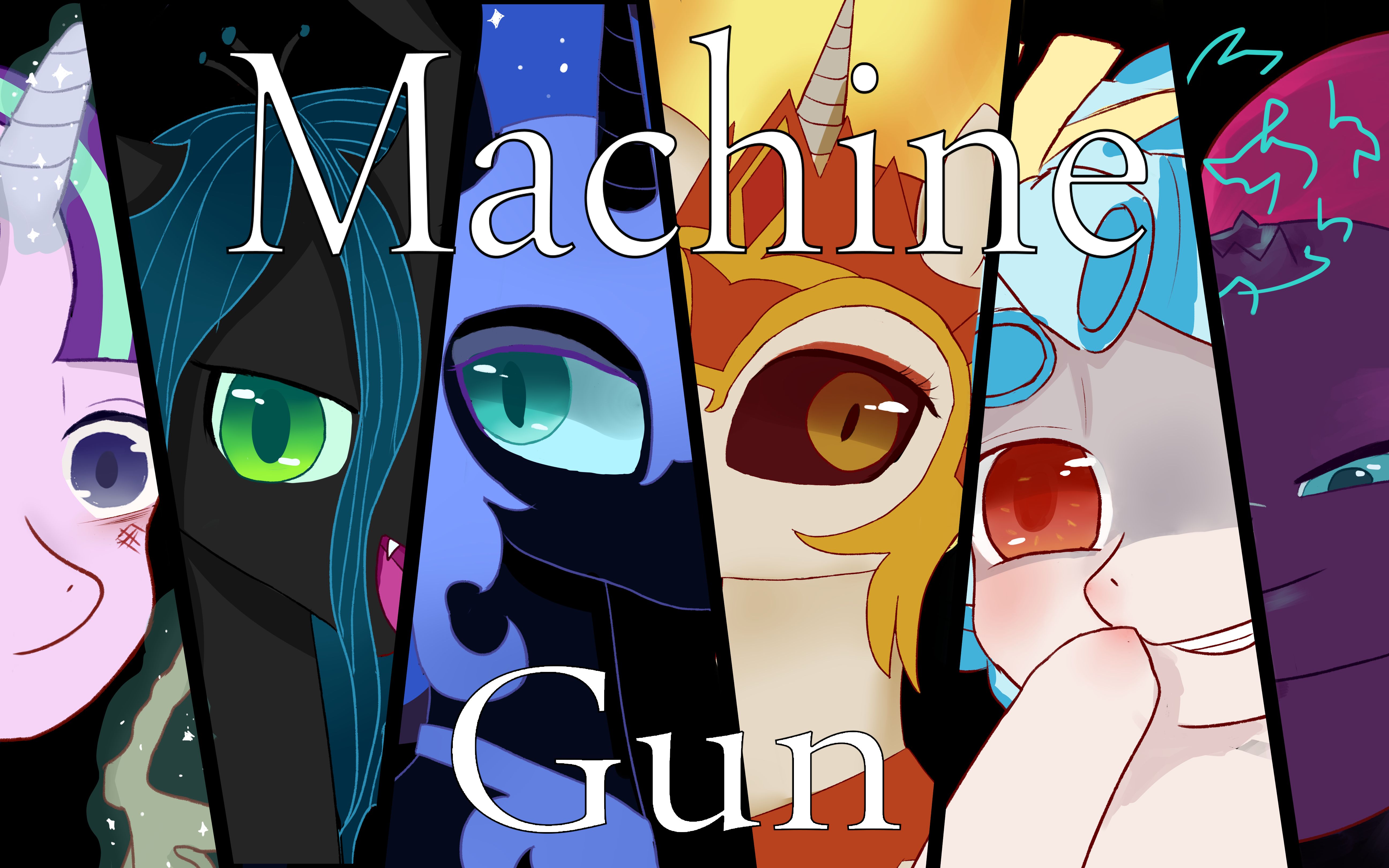 [图]【MLP/meme】反派群像——Machine Gun