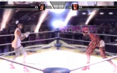 搏击玫瑰 护士vs忍者