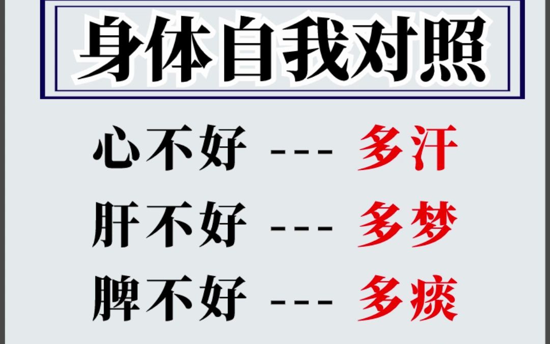 汗多、梦多、痰多、屁多……都是身体给你的健康信号!中医教你正确解读哔哩哔哩bilibili