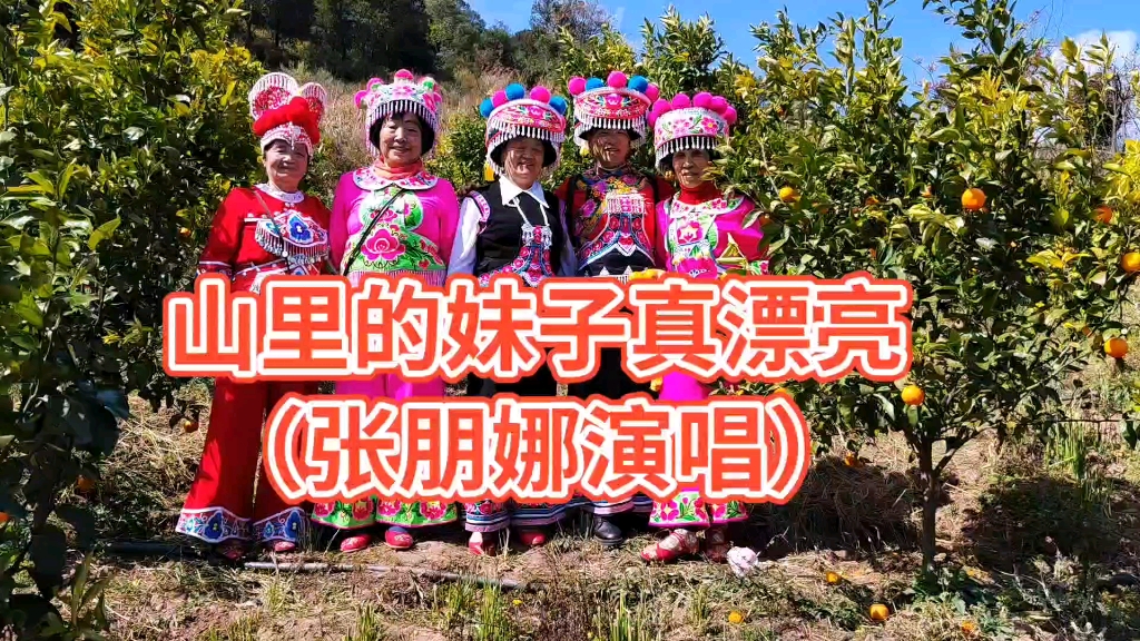 [图]一首好听的歌曲《山里的妹子真漂亮》云南省禄丰市徐源供稿