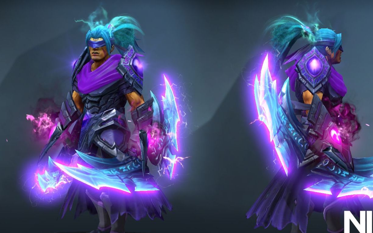 《dota2》魔杖为倚吾刃所灭,敌法师第一视角.