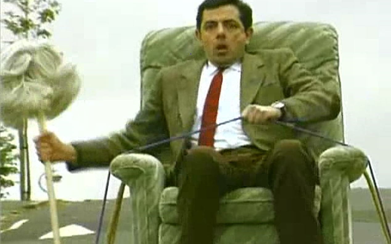 【2】憨豆先生;我有特别的开车技巧!