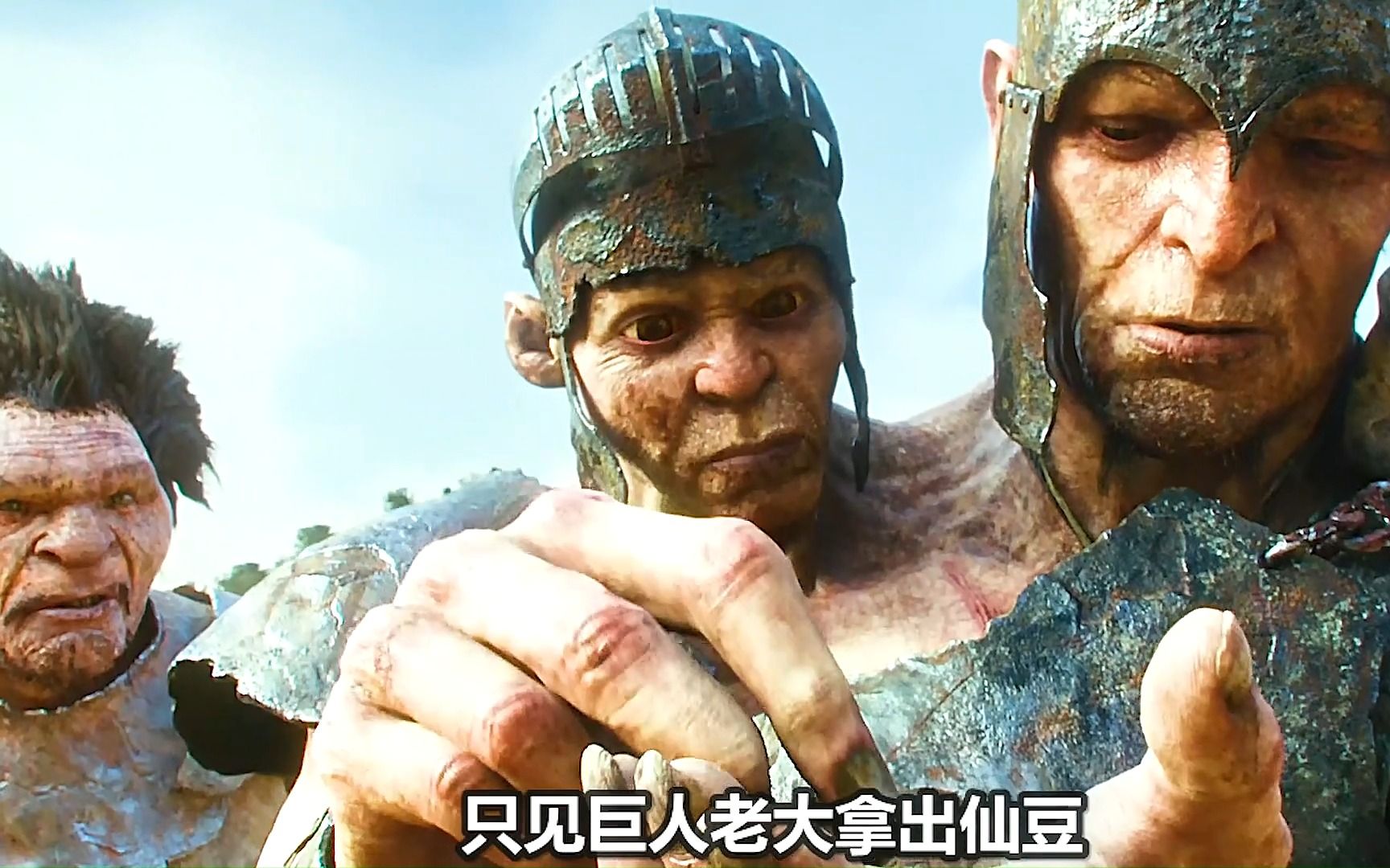 《杰克与巨人》百米巨人入侵小镇,一口一个人类